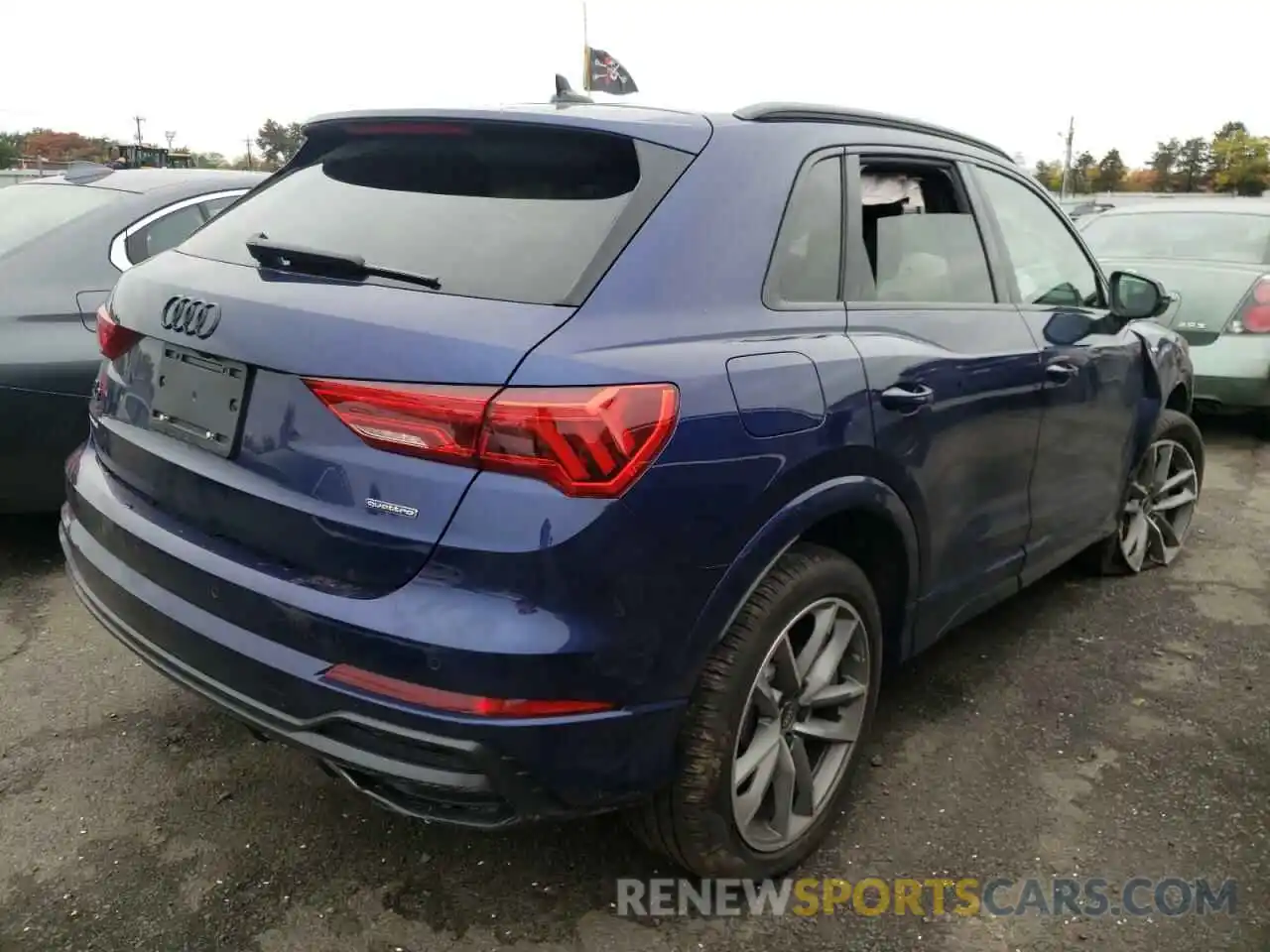 4 Фотография поврежденного автомобиля WA1EECF31N1129287 AUDI Q3 2022