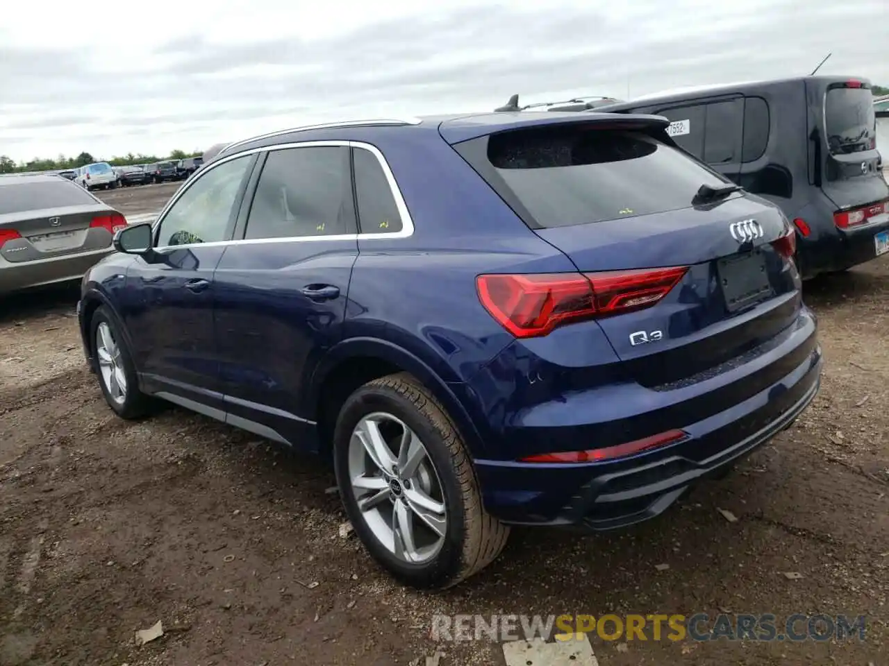 3 Фотография поврежденного автомобиля WA1EECF32N1020515 AUDI Q3 2022