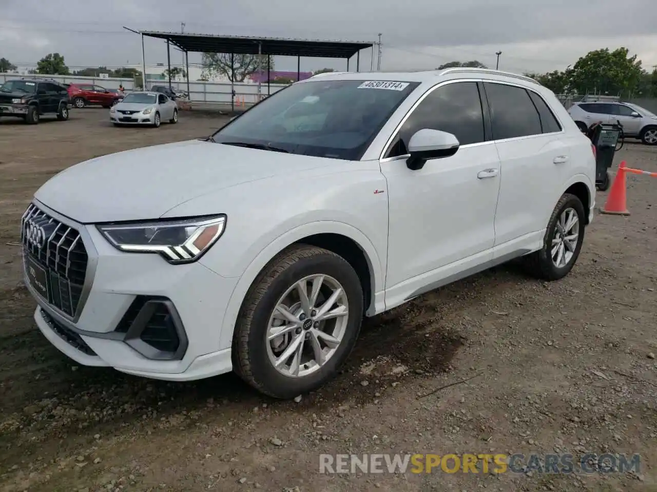 1 Photograph of a damaged car WA1EECF32N1072503 AUDI Q3 2022