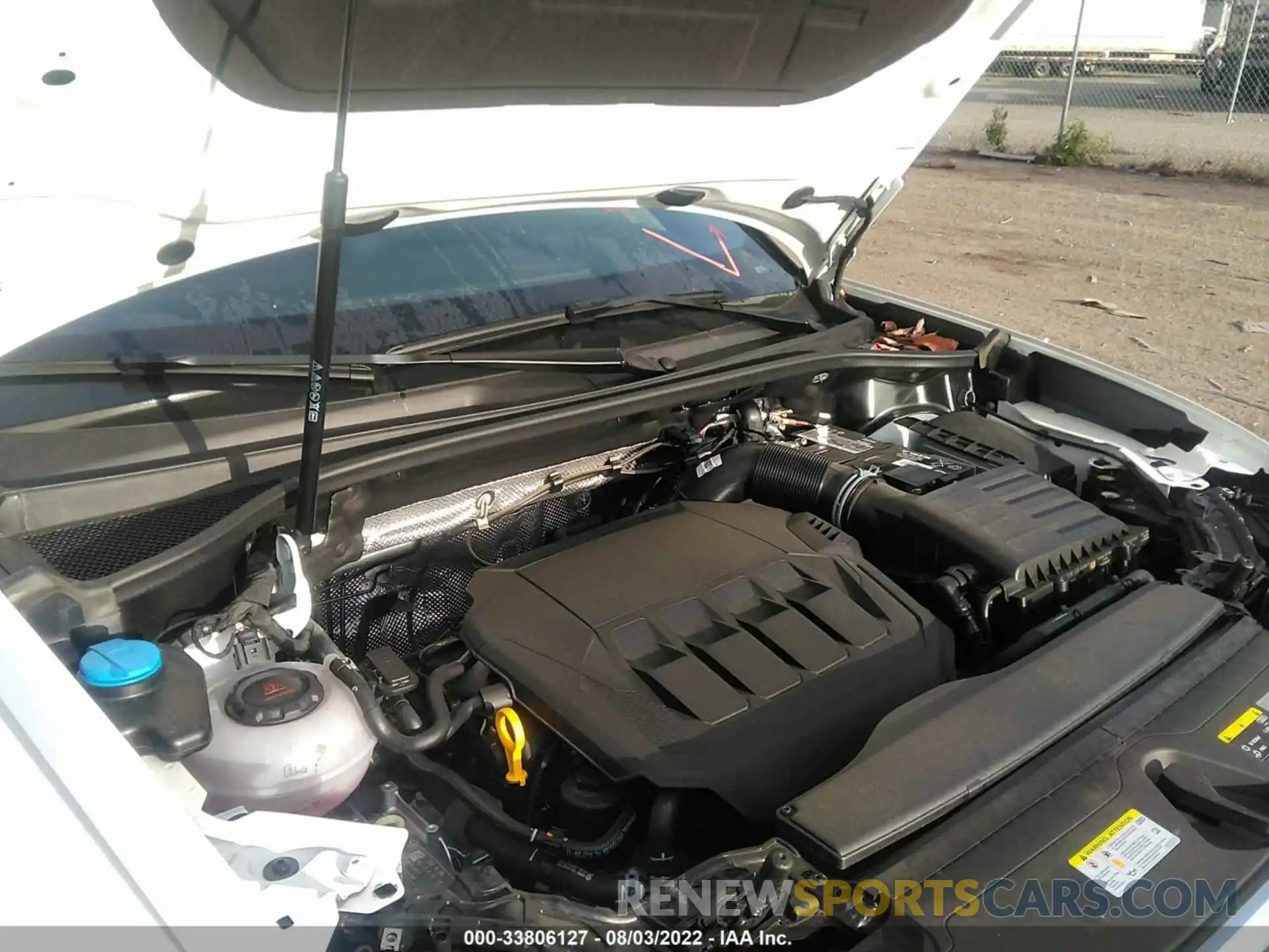 10 Photograph of a damaged car WA1EECF33N1005828 AUDI Q3 2022