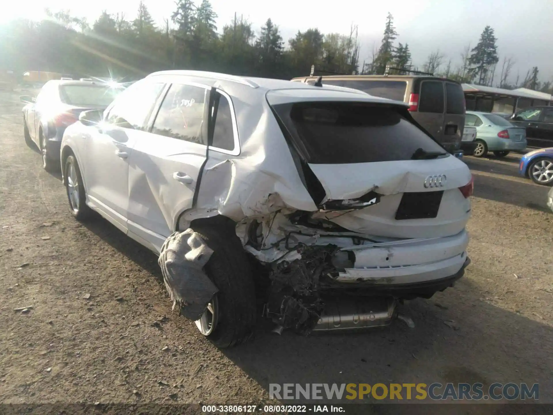 3 Photograph of a damaged car WA1EECF33N1005828 AUDI Q3 2022