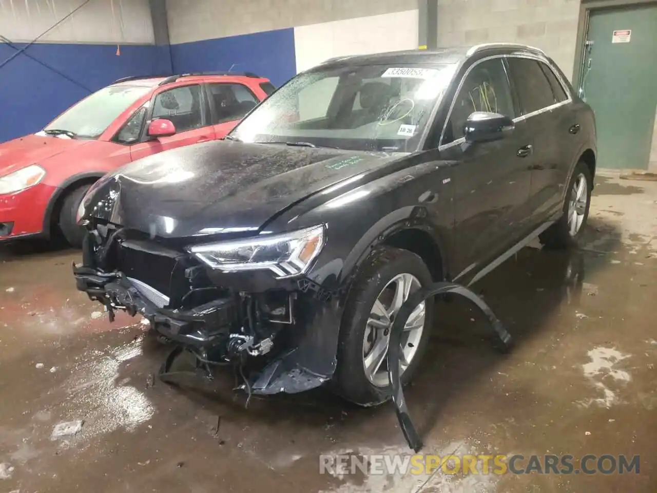 2 Photograph of a damaged car WA1EECF34N1028485 AUDI Q3 2022