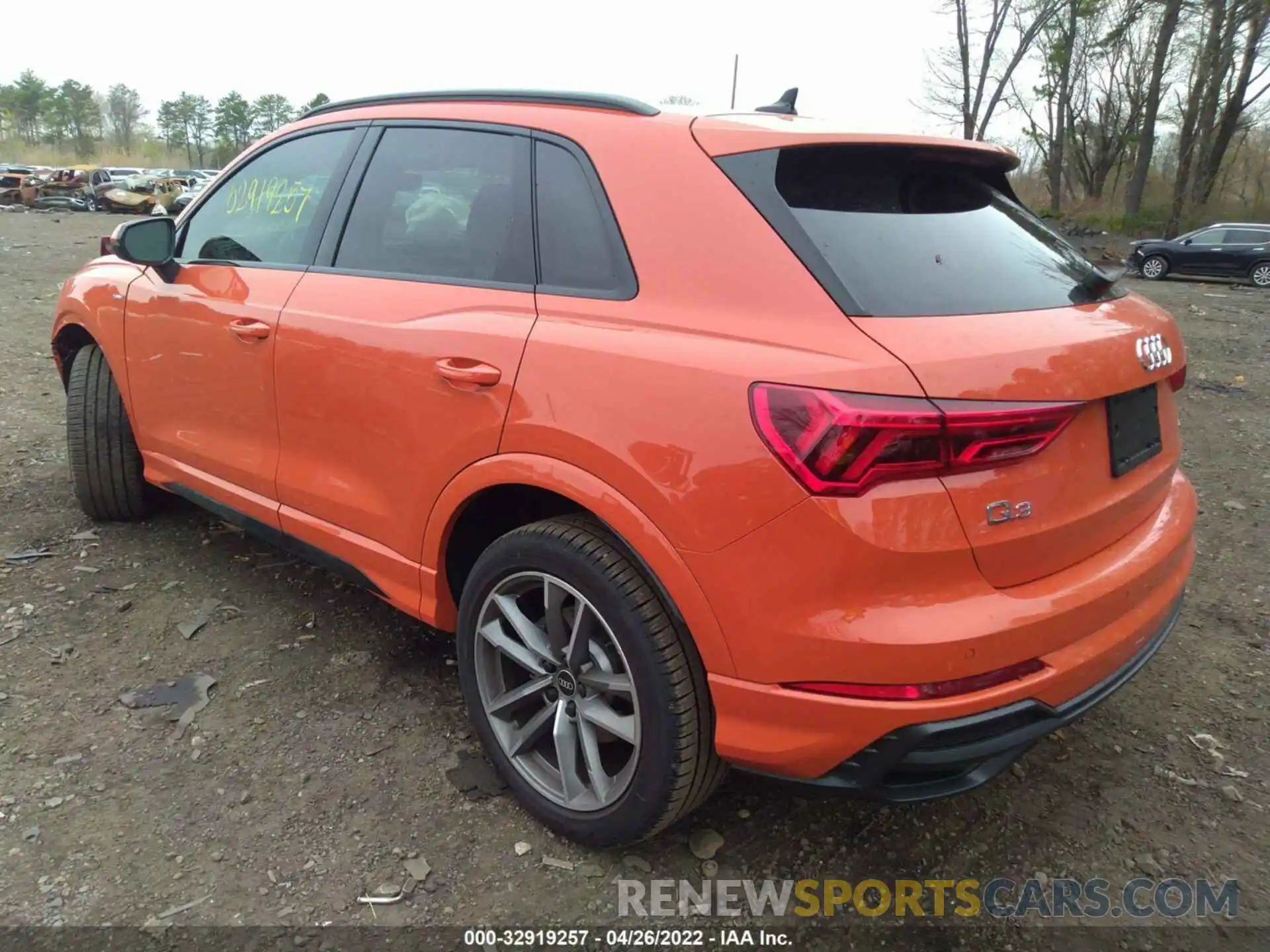 3 Photograph of a damaged car WA1EECF35N1050012 AUDI Q3 2022