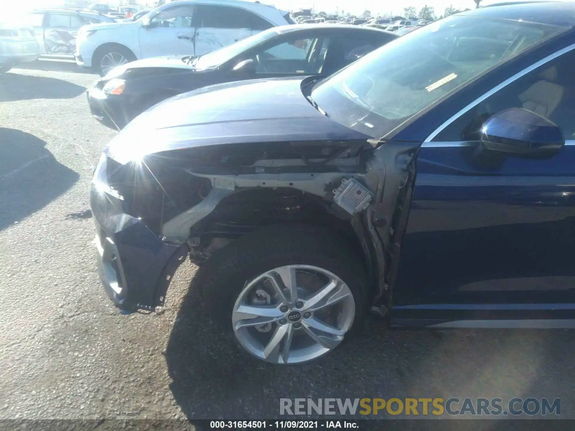 6 Photograph of a damaged car WA1EECF36N1004110 AUDI Q3 2022