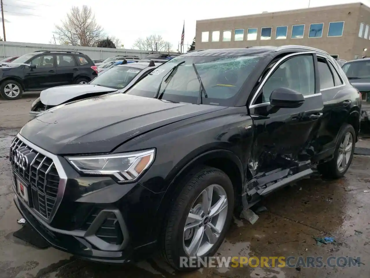 2 Photograph of a damaged car WA1EECF36N1044980 AUDI Q3 2022