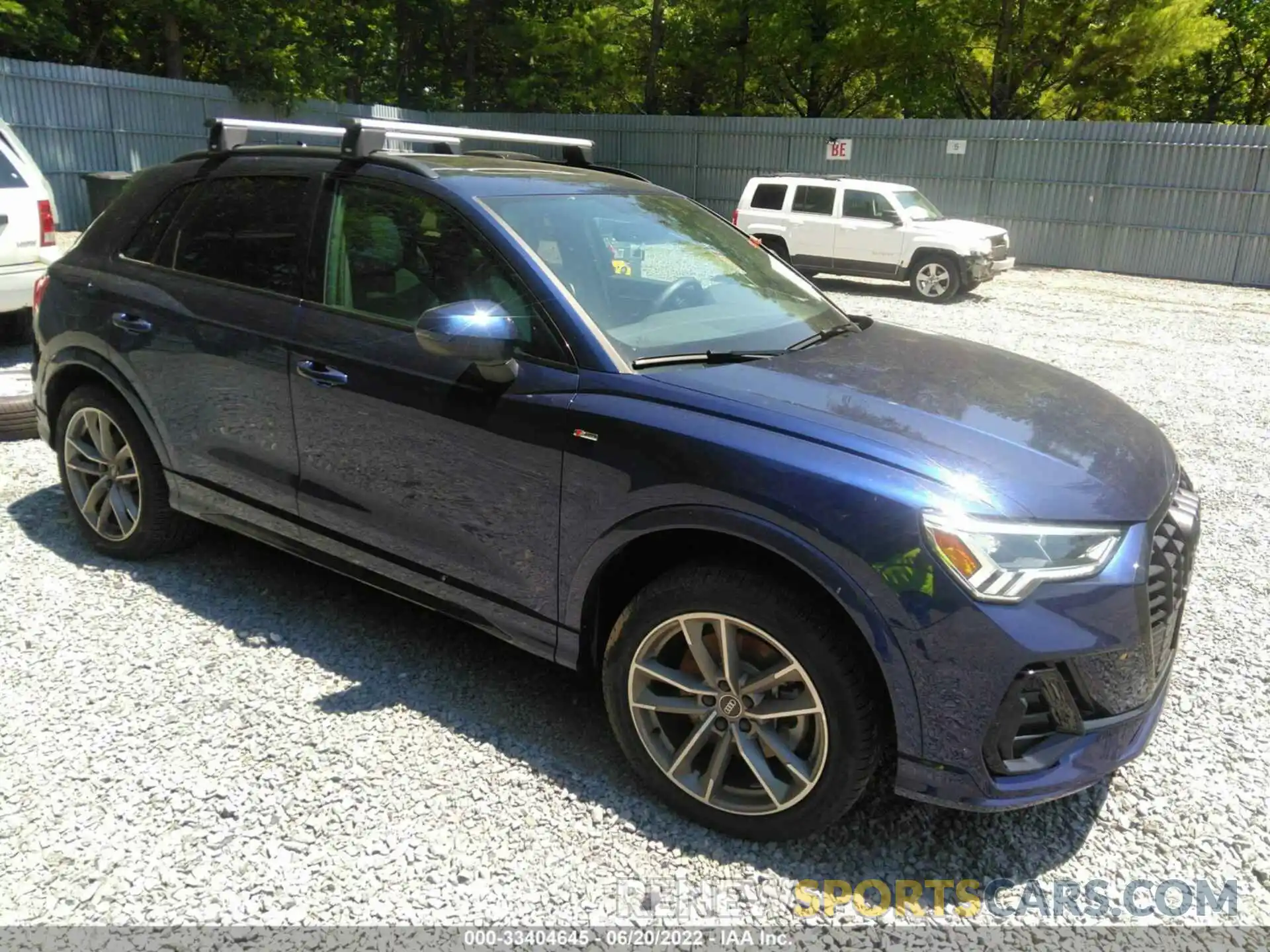 1 Photograph of a damaged car WA1EECF36N1050682 AUDI Q3 2022