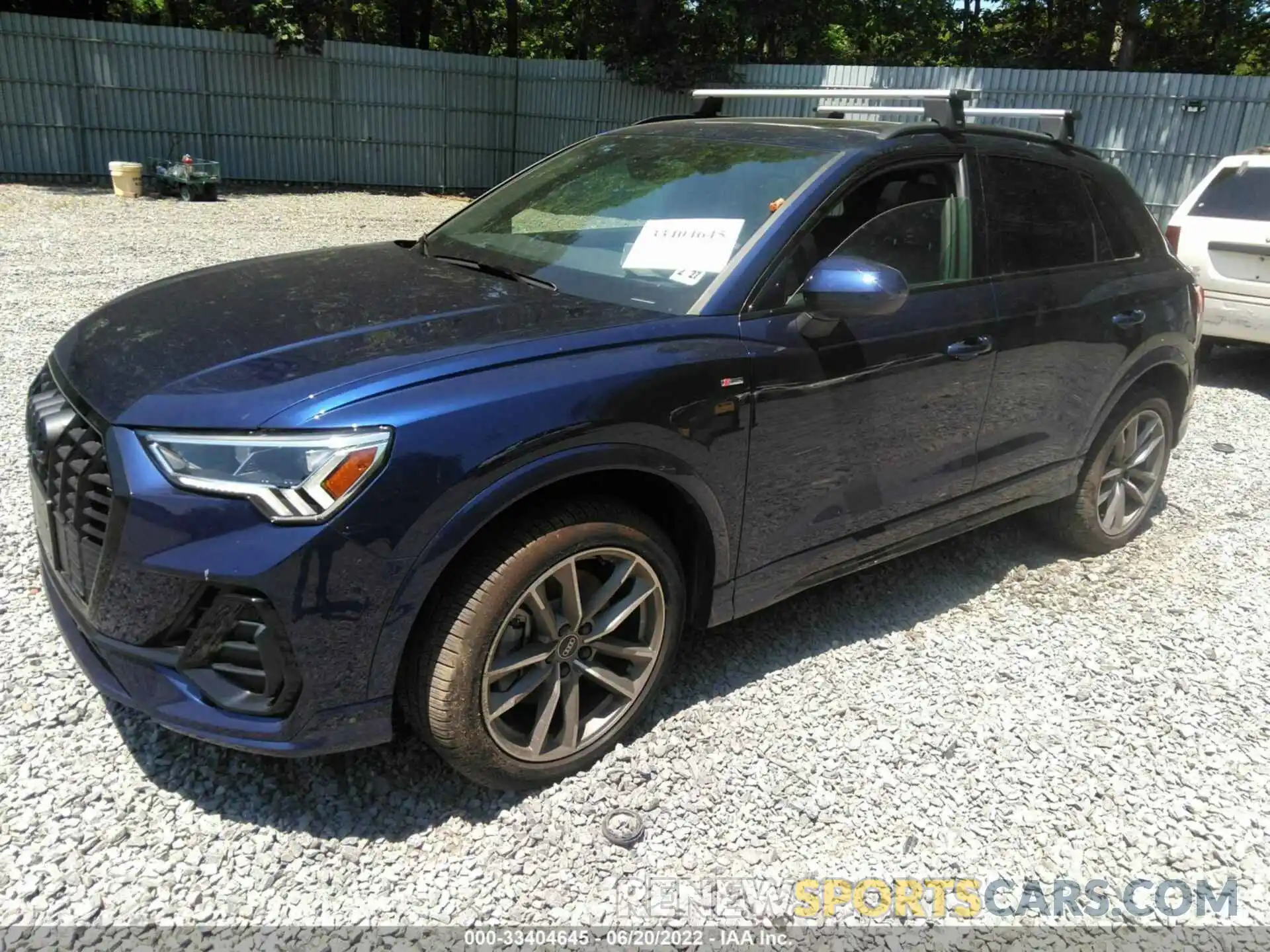 2 Photograph of a damaged car WA1EECF36N1050682 AUDI Q3 2022