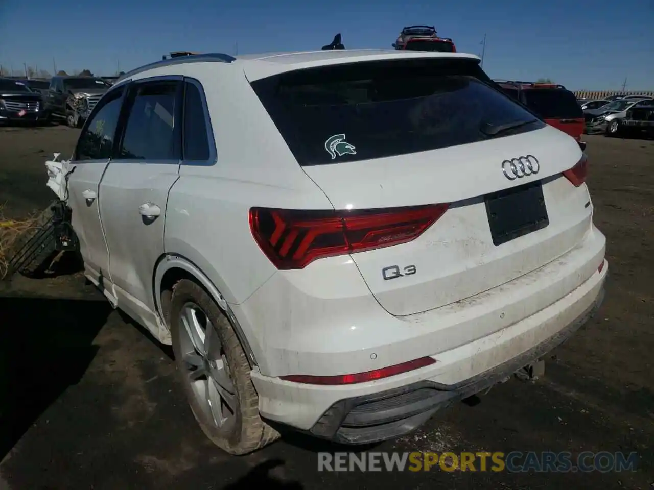 3 Фотография поврежденного автомобиля WA1EECF37N1026441 AUDI Q3 2022