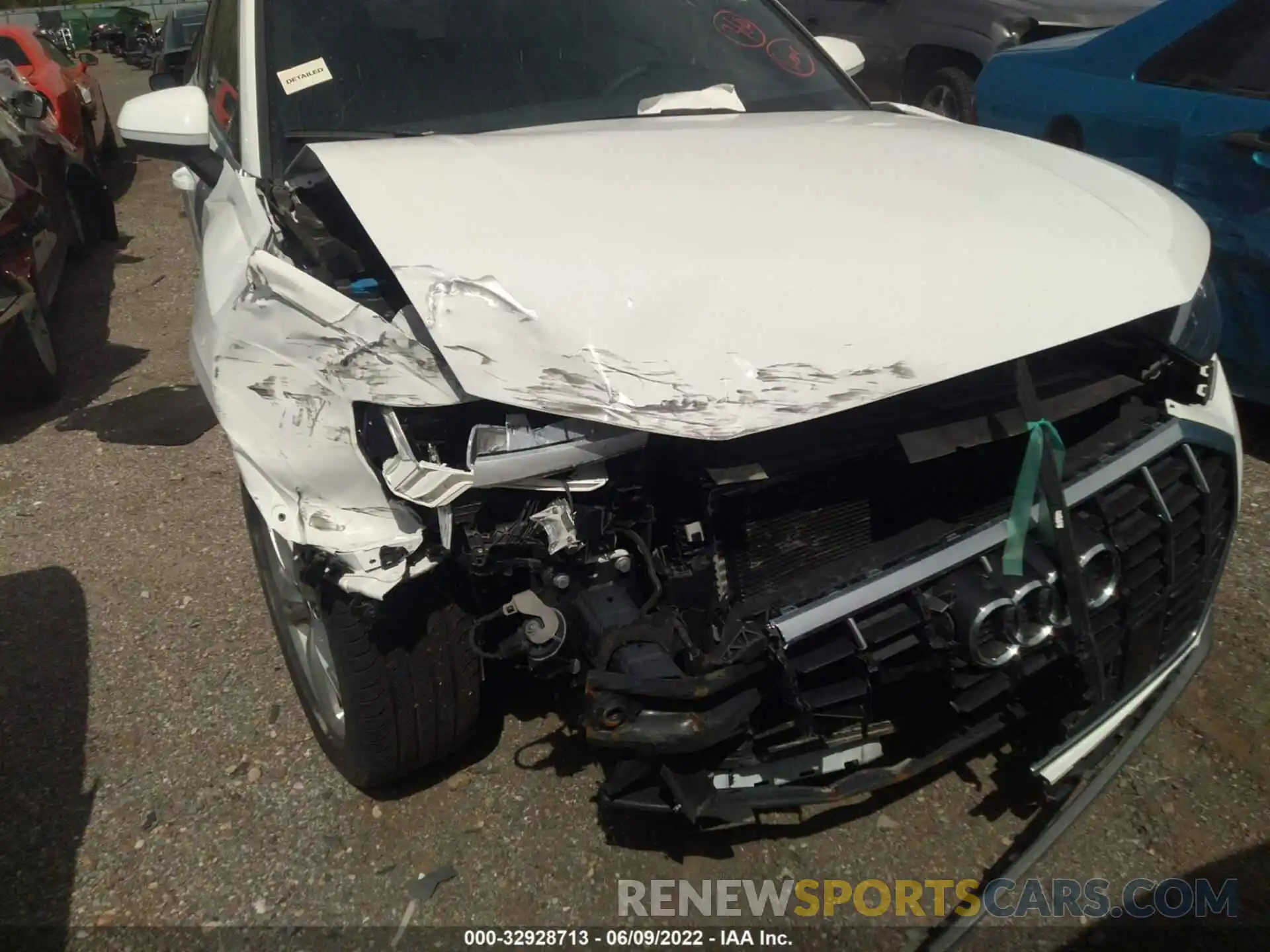 6 Photograph of a damaged car WA1EECF38N1007980 AUDI Q3 2022