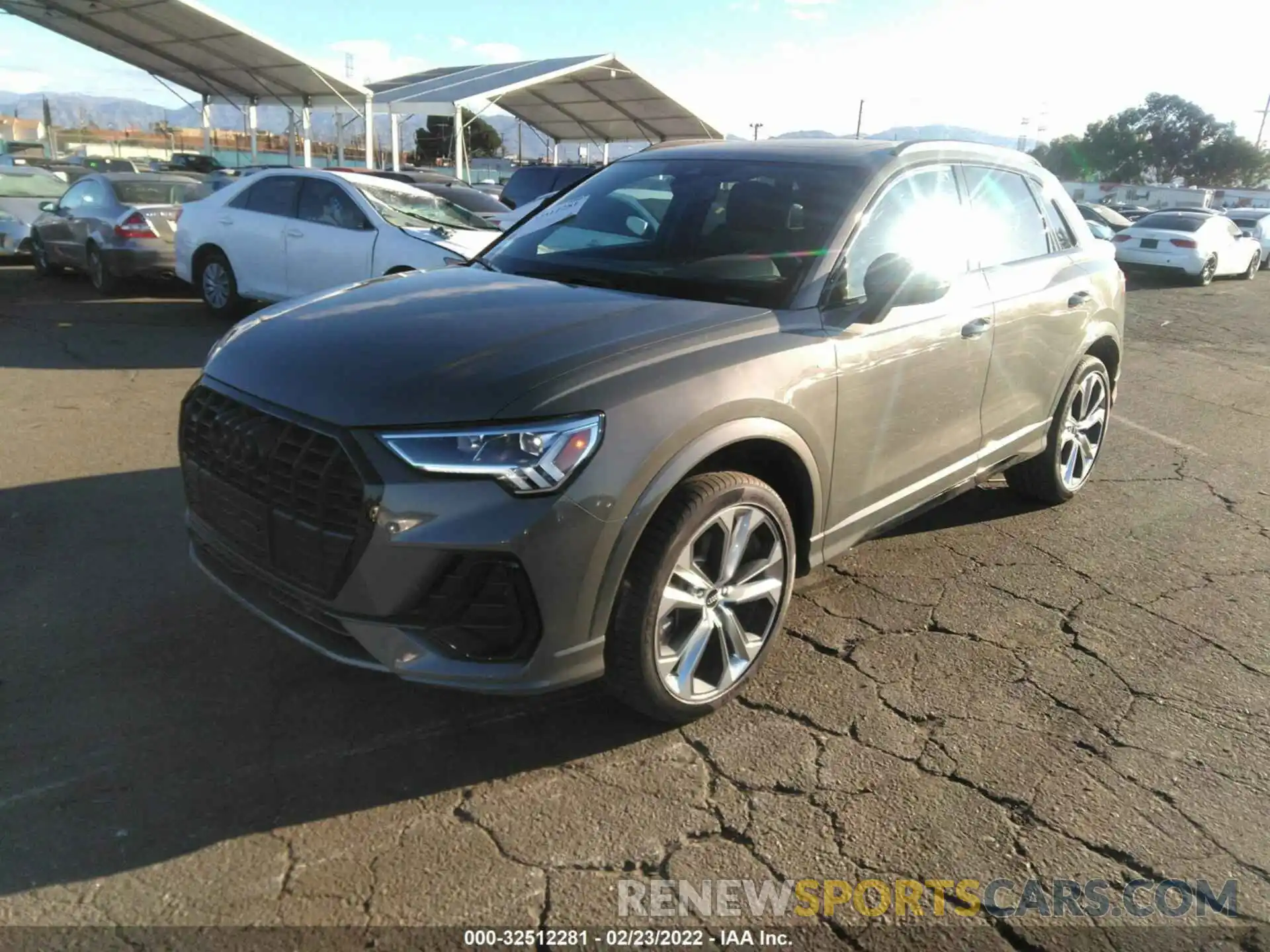 2 Photograph of a damaged car WA1EECF39N1028319 AUDI Q3 2022