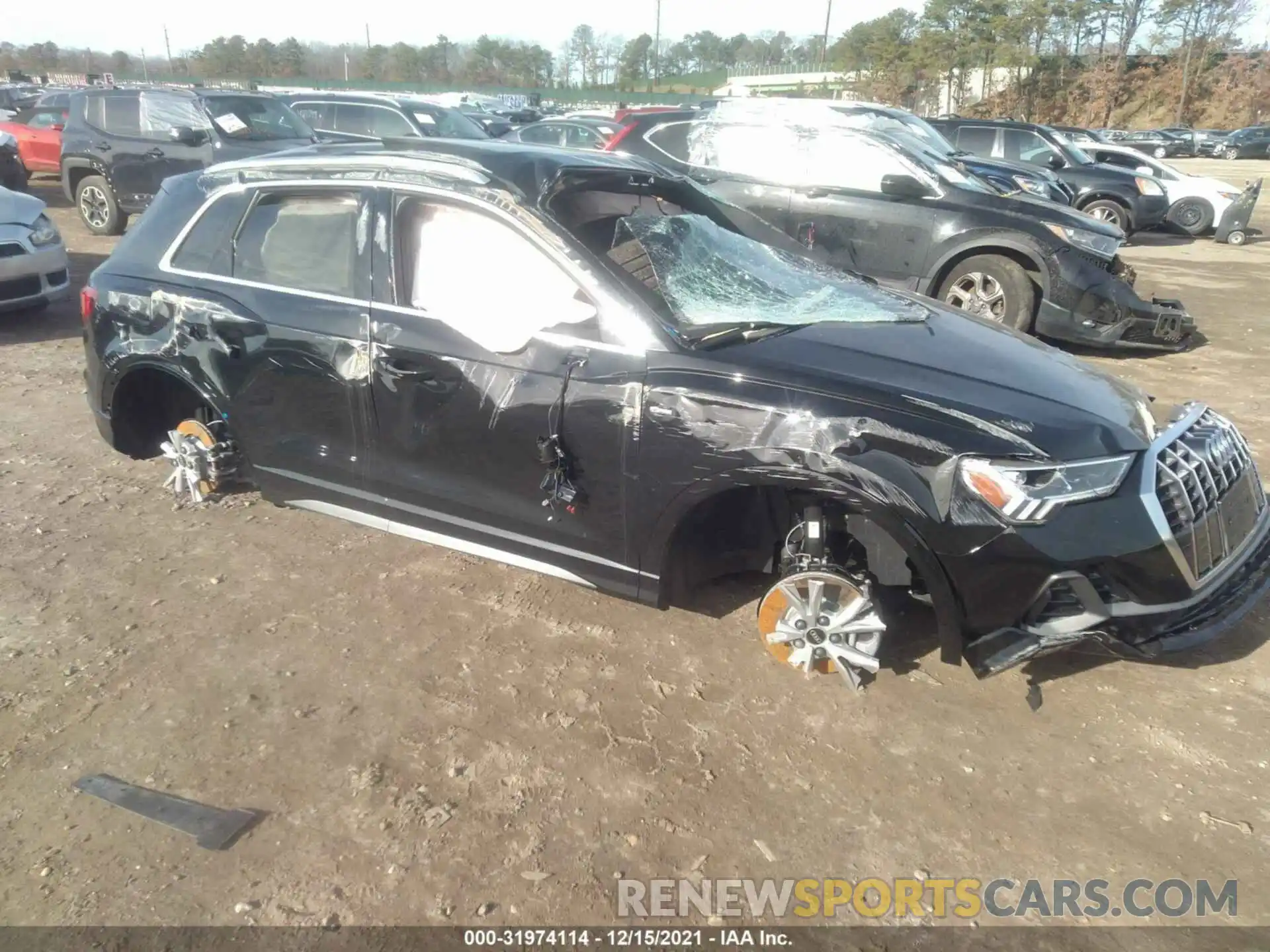 1 Photograph of a damaged car WA1EECF39N1029132 AUDI Q3 2022