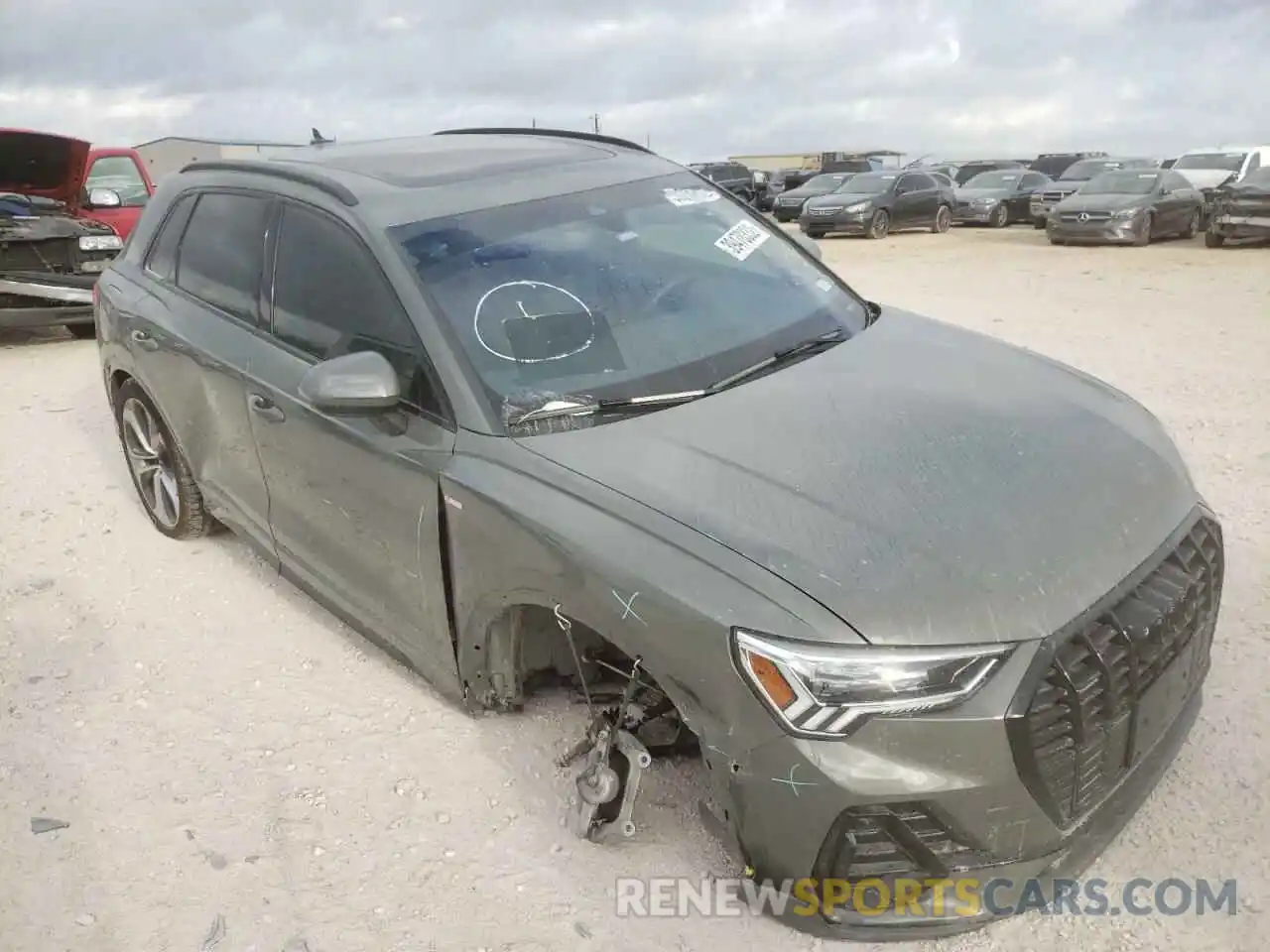 1 Photograph of a damaged car WA1EECF3XN1005731 AUDI Q3 2022