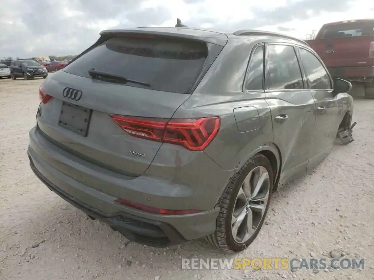 4 Фотография поврежденного автомобиля WA1EECF3XN1005731 AUDI Q3 2022