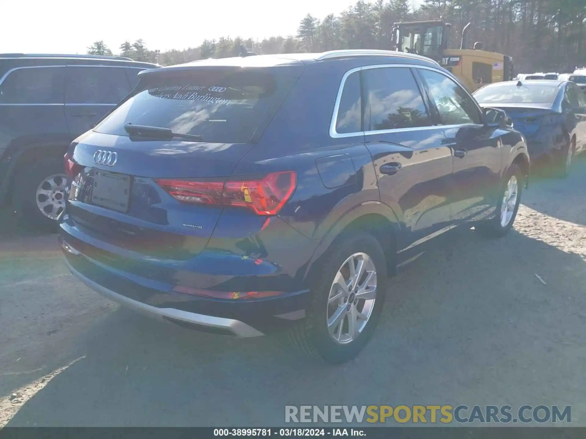 4 Фотография поврежденного автомобиля WA1BUCF39P1128543 AUDI Q3 2023