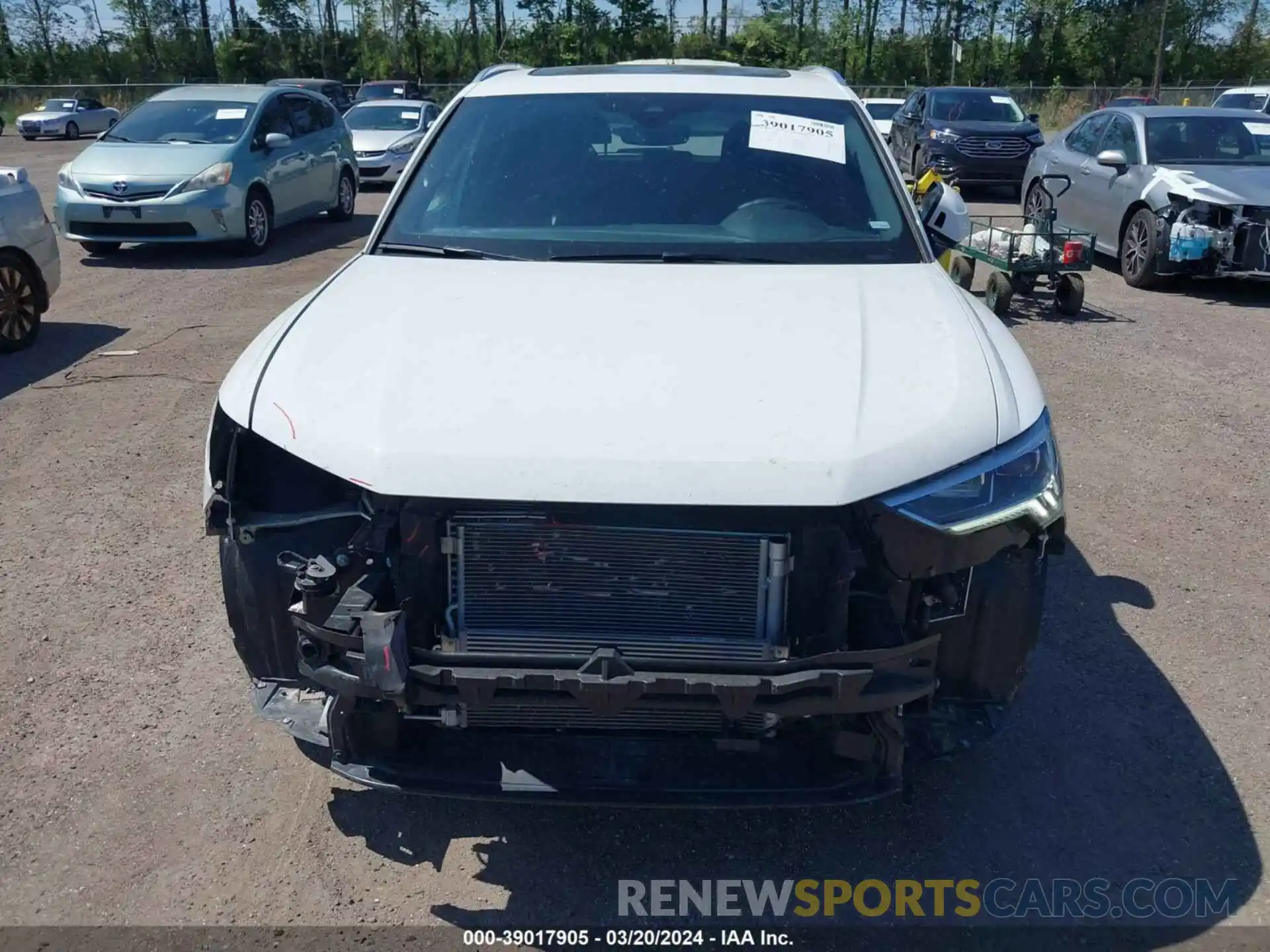 12 Photograph of a damaged car WA1DECF31P1045288 AUDI Q3 2023