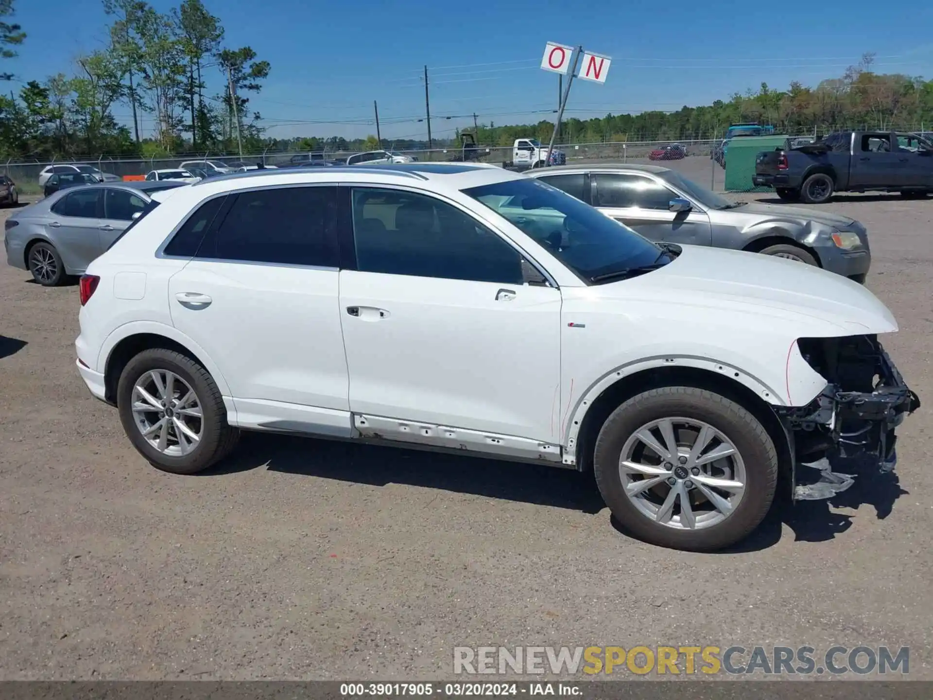 13 Photograph of a damaged car WA1DECF31P1045288 AUDI Q3 2023