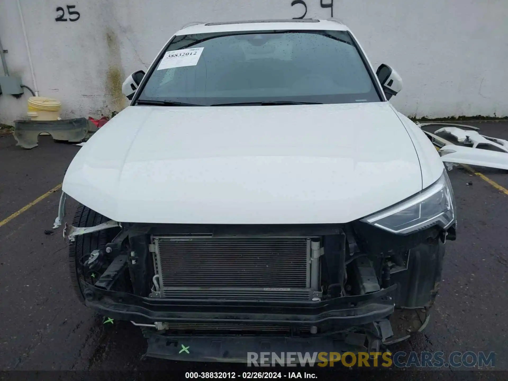 13 Photograph of a damaged car WA1DECF39P1050108 AUDI Q3 2023