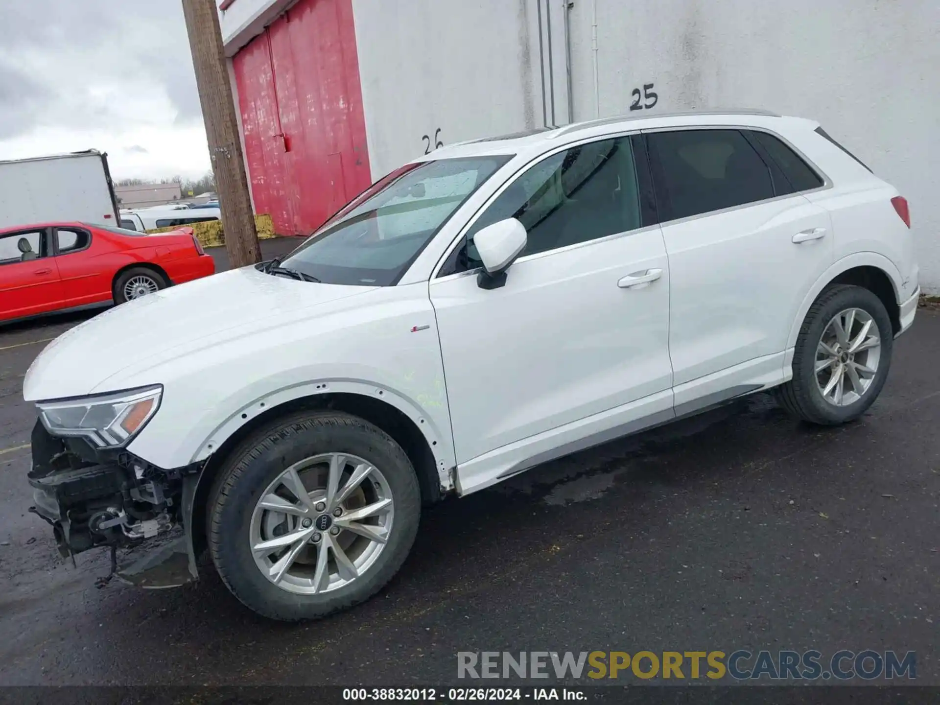 2 Фотография поврежденного автомобиля WA1DECF39P1050108 AUDI Q3 2023