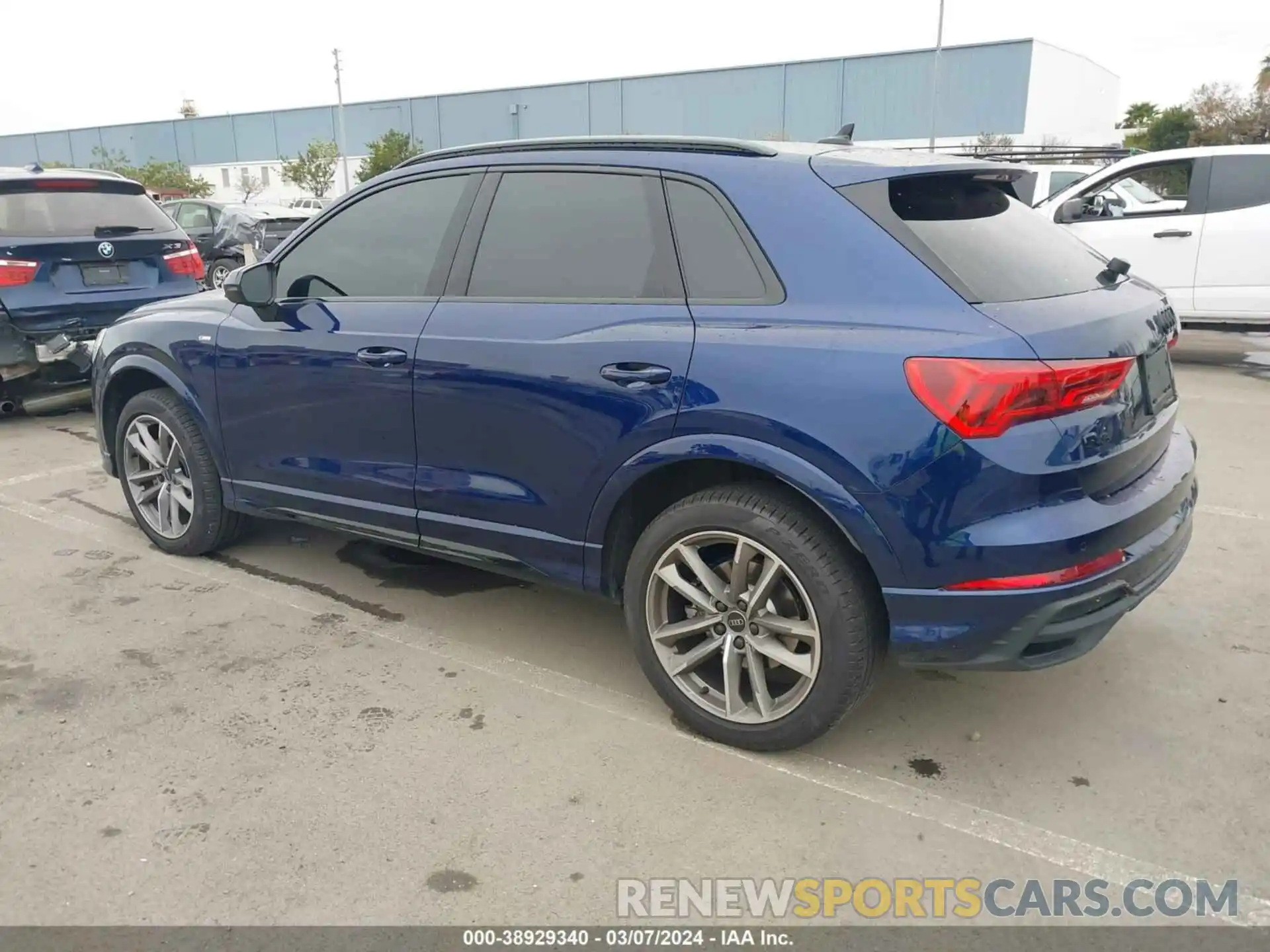 3 Фотография поврежденного автомобиля WA1EECF33P1147938 AUDI Q3 2023