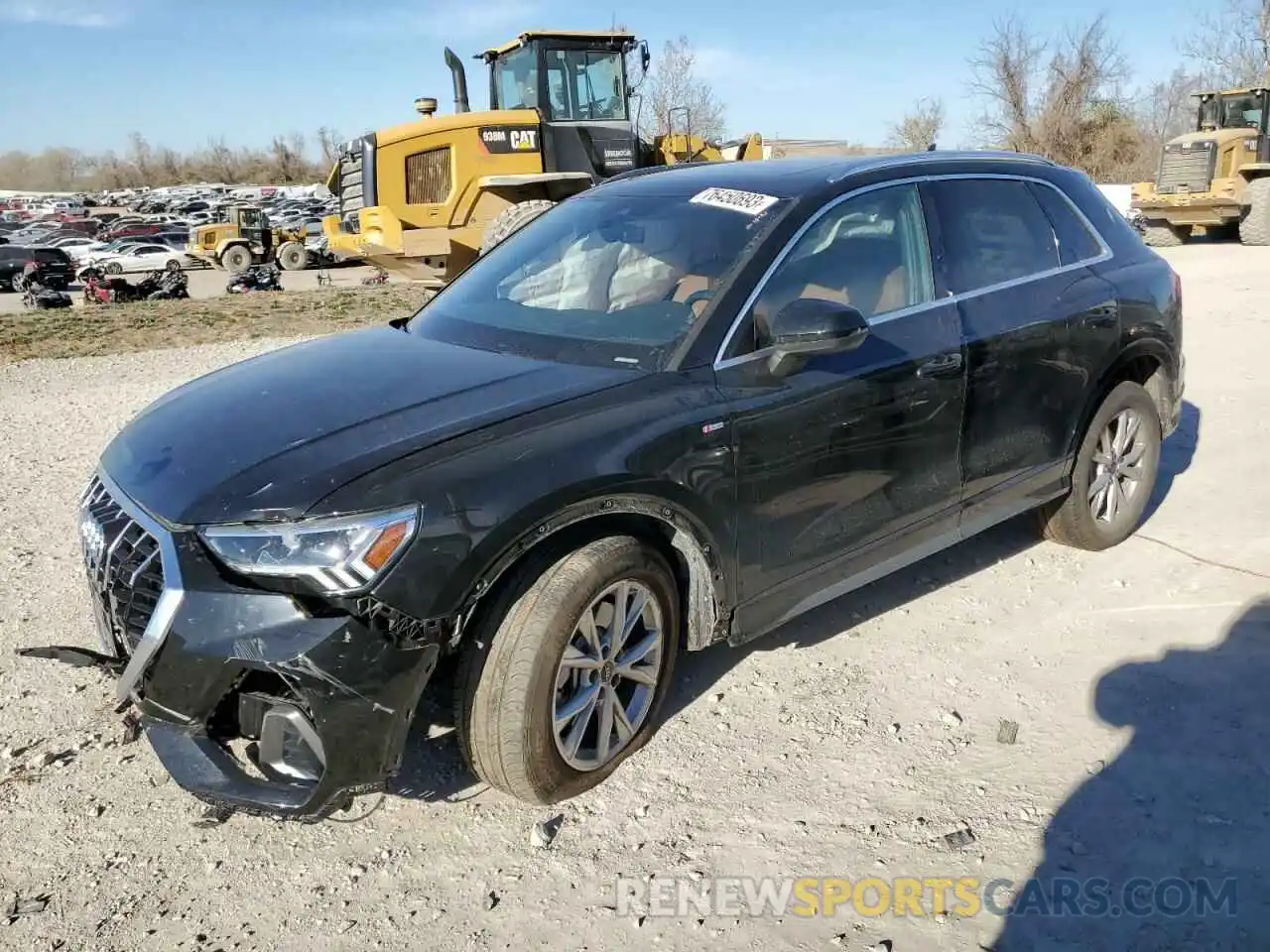 1 Photograph of a damaged car WA1EECF39P1034186 AUDI Q3 2023