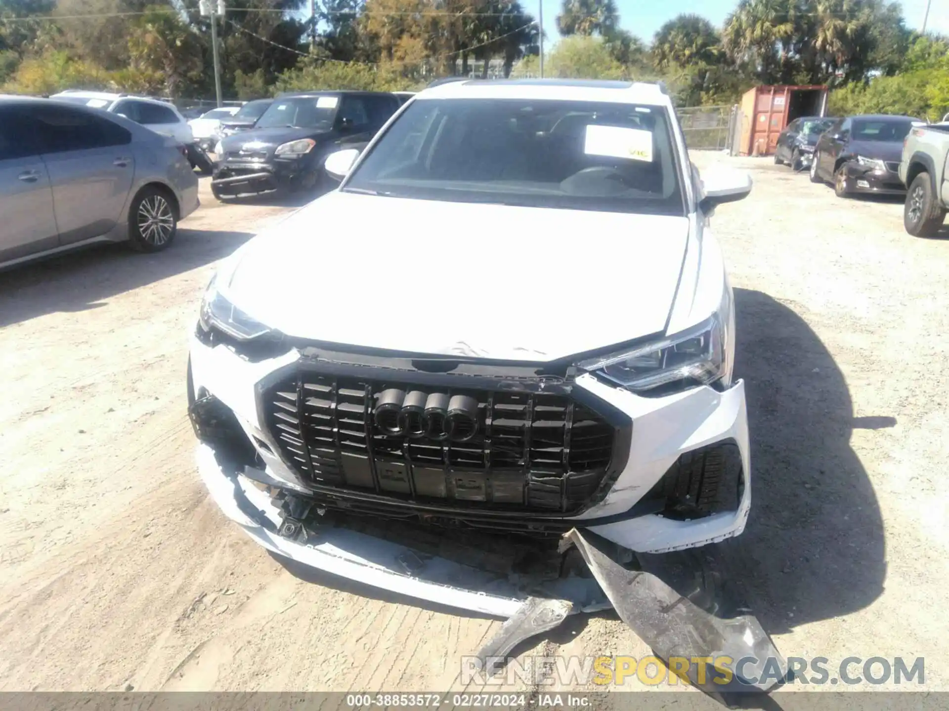 12 Photograph of a damaged car WA1EECF3XP1139903 AUDI Q3 2023