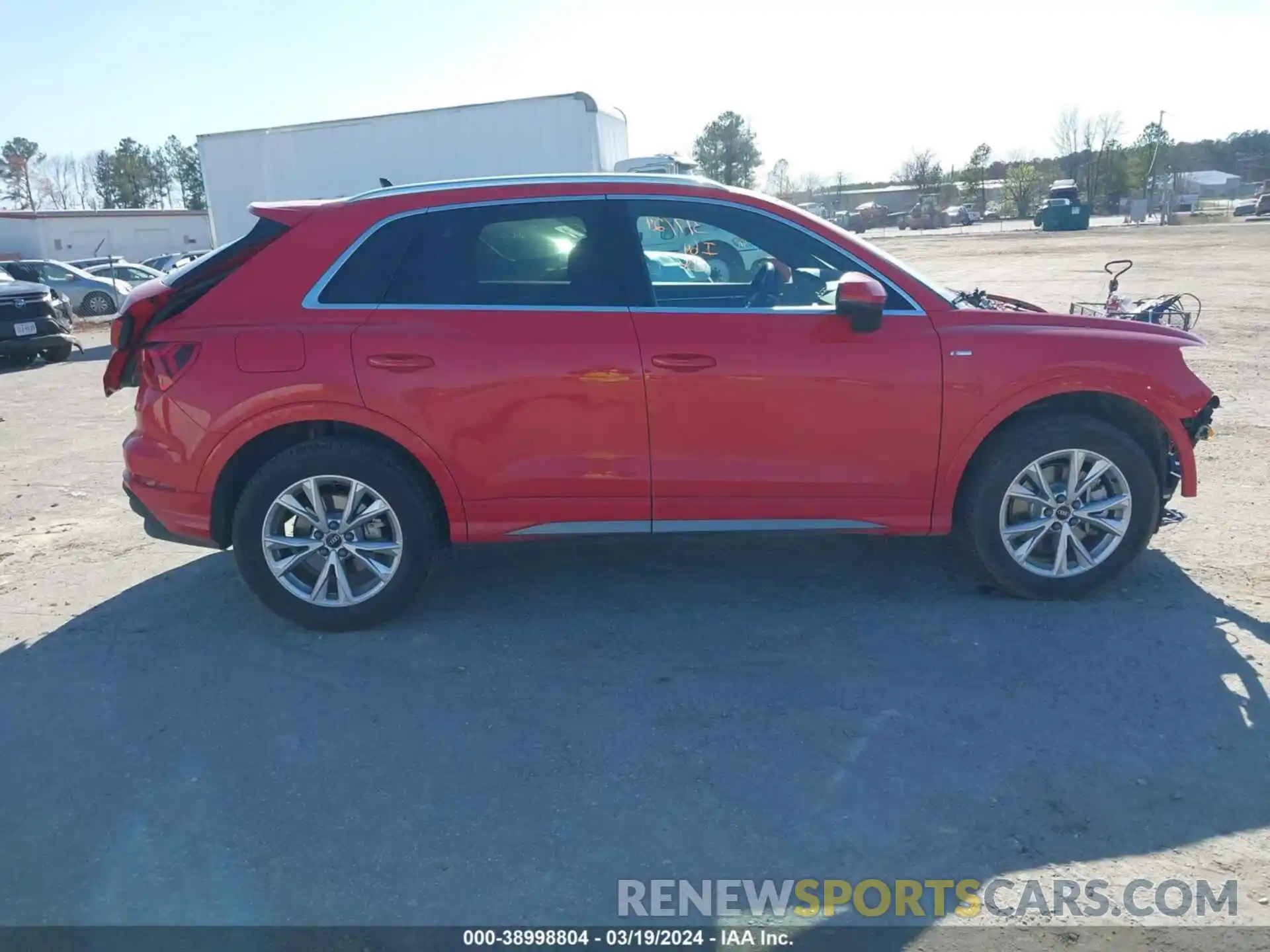 13 Photograph of a damaged car WA1DECF31R1082814 AUDI Q3 2024