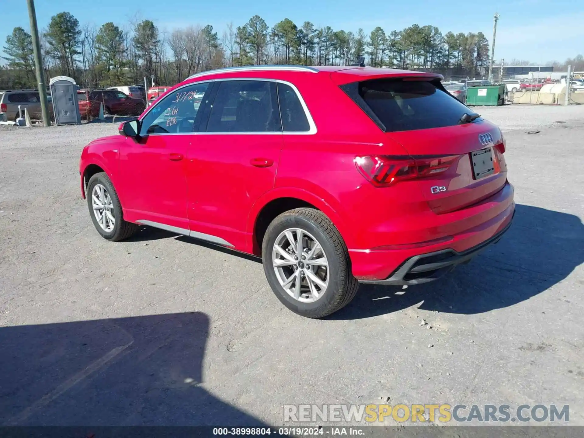 3 Photograph of a damaged car WA1DECF31R1082814 AUDI Q3 2024