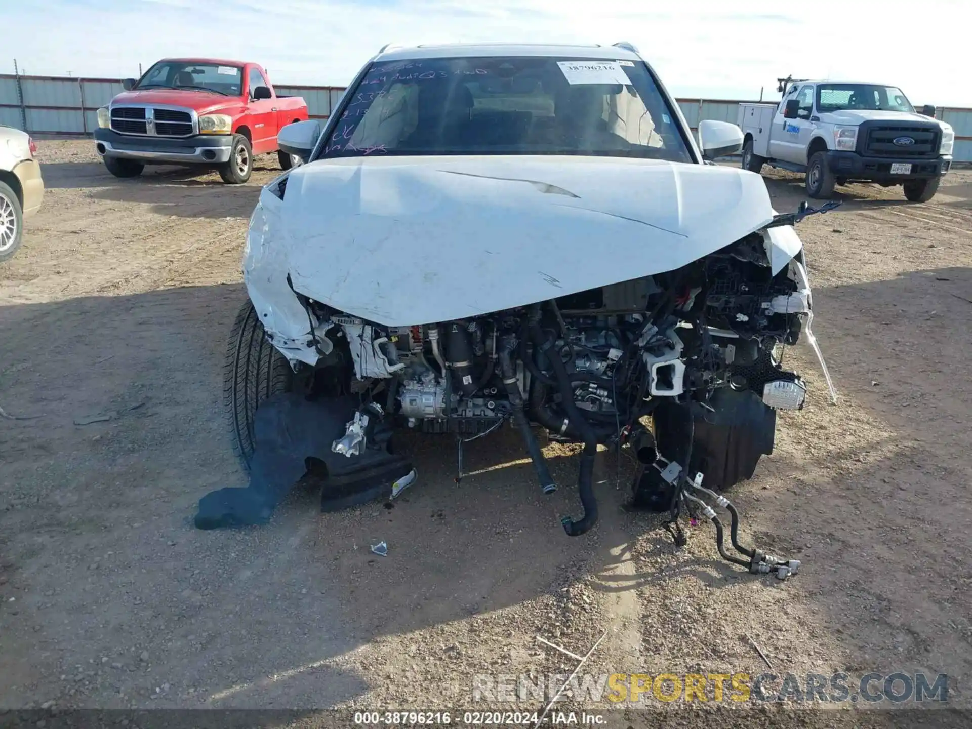 13 Photograph of a damaged car WA1DECF34R1053372 AUDI Q3 2024