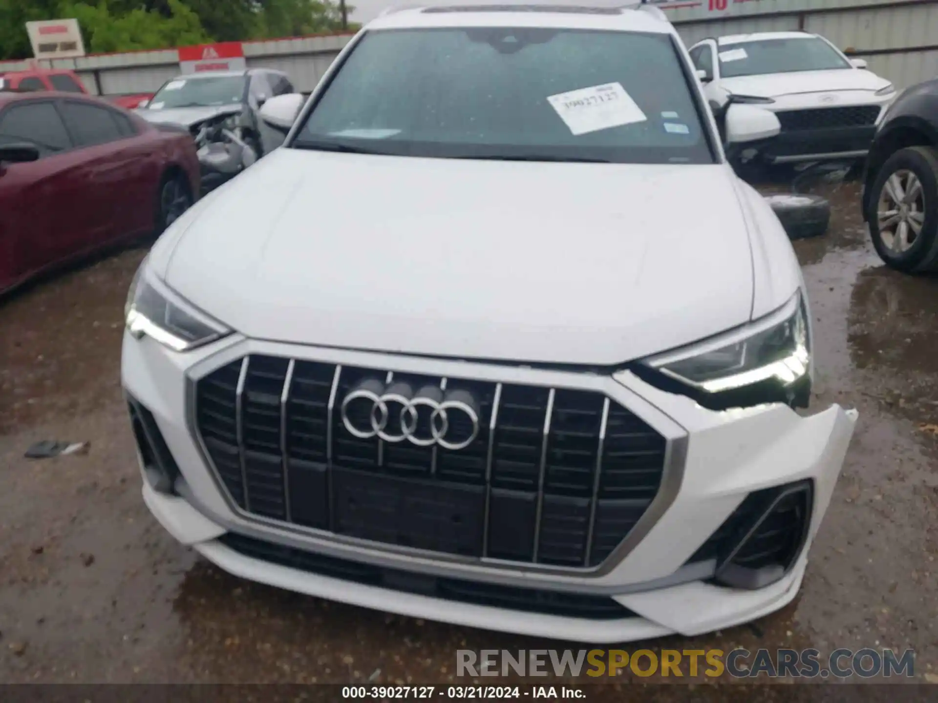 13 Photograph of a damaged car WA1DECF36R1034189 AUDI Q3 2024