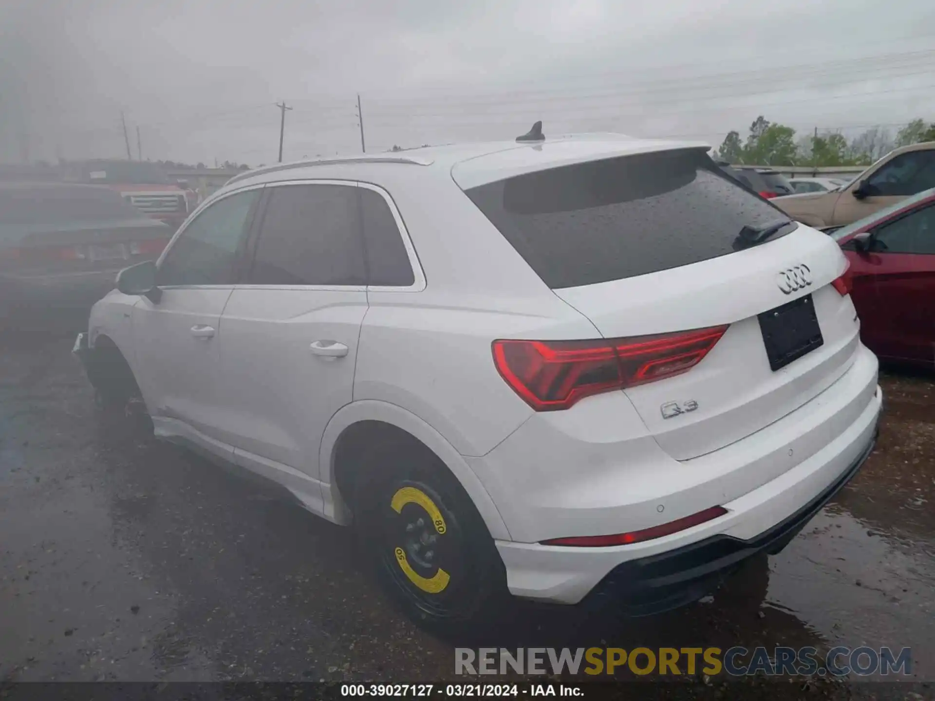 3 Photograph of a damaged car WA1DECF36R1034189 AUDI Q3 2024