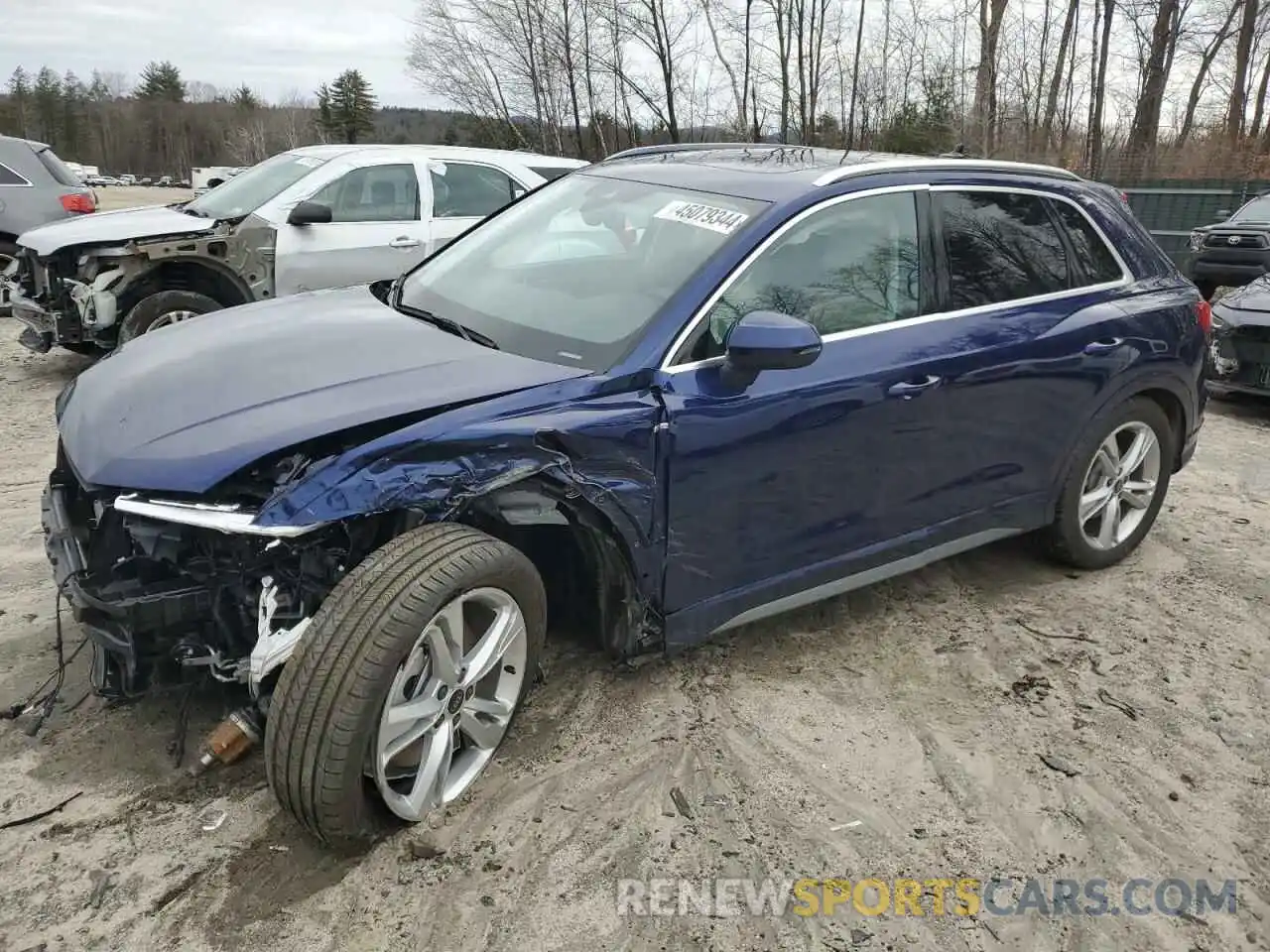 1 Photograph of a damaged car WA1EECF30R1050666 AUDI Q3 2024