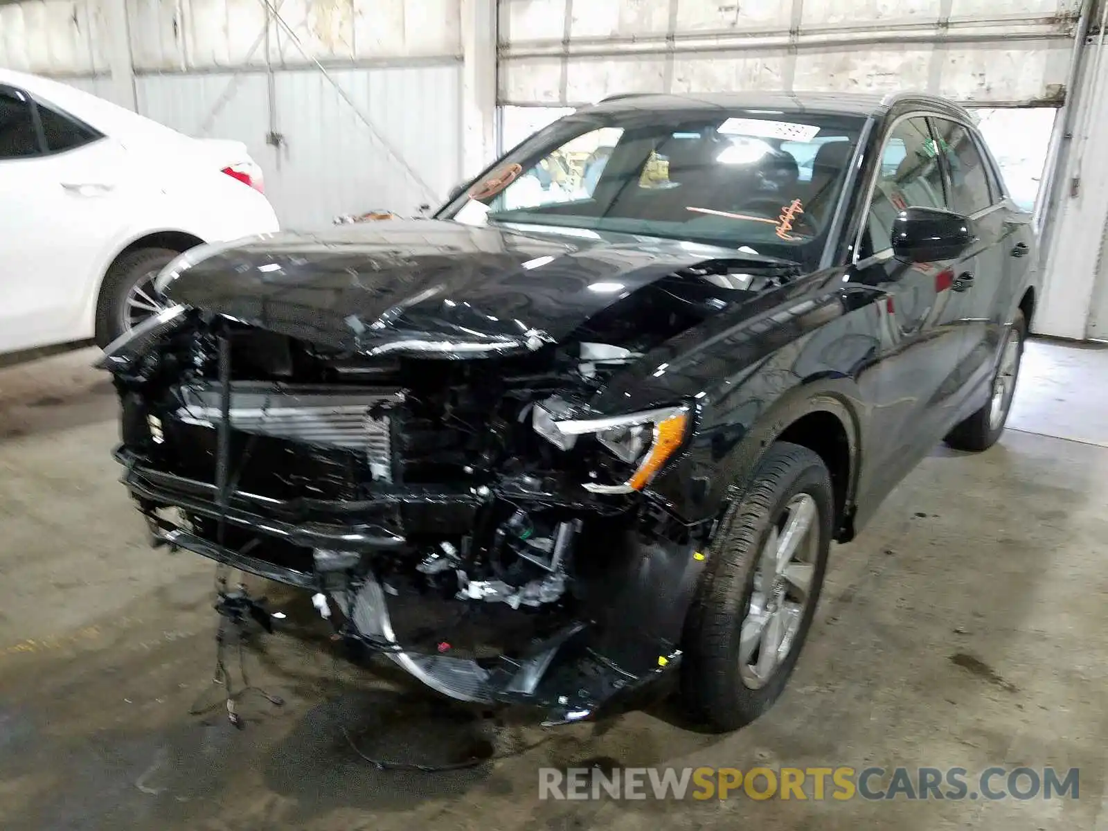 2 Photograph of a damaged car WA1AECF38K1081457 AUDI Q3 PREMIUM 2019