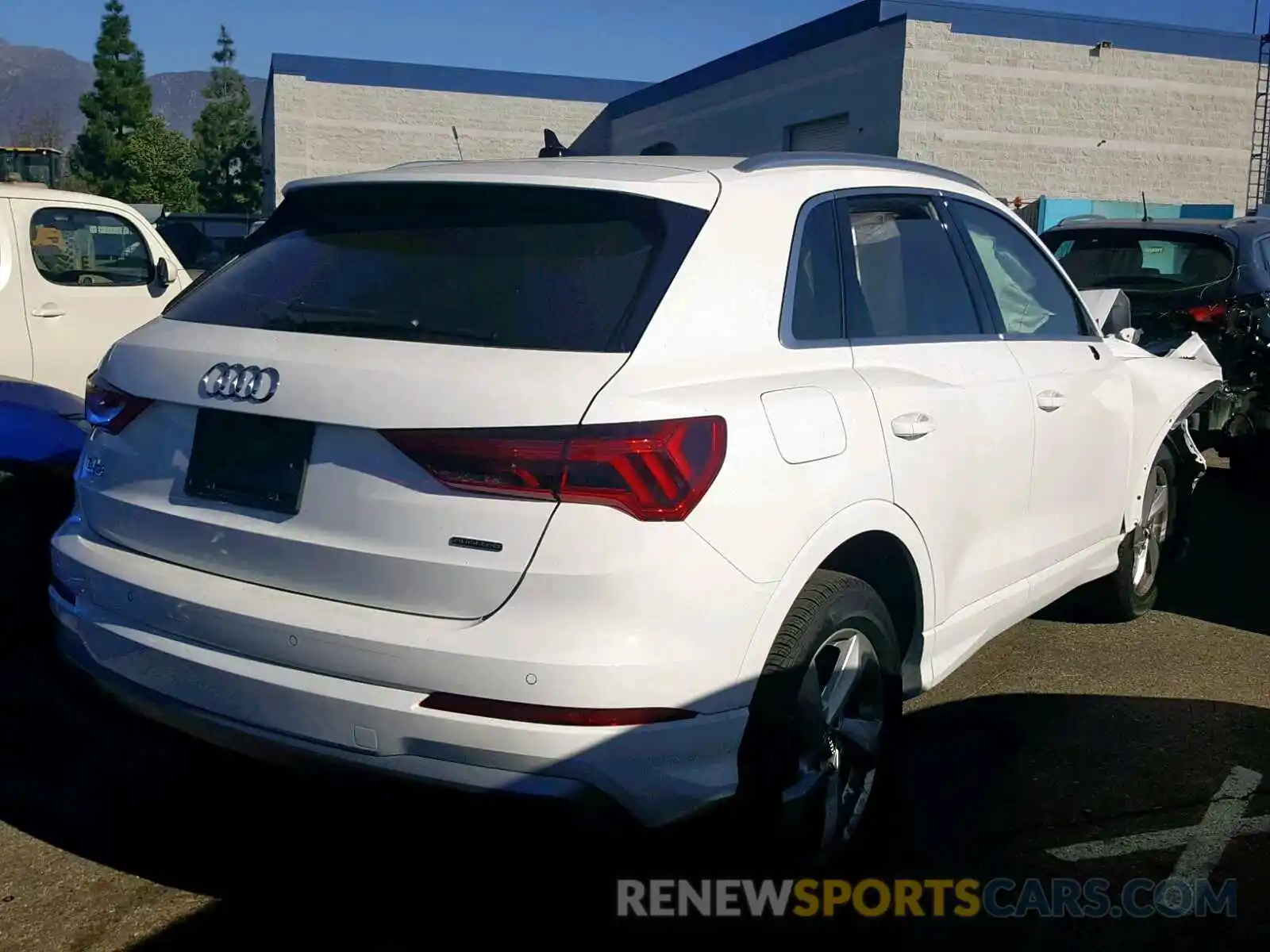 4 Photograph of a damaged car WA1BECF38K1085741 AUDI Q3 PREMIUM 2019