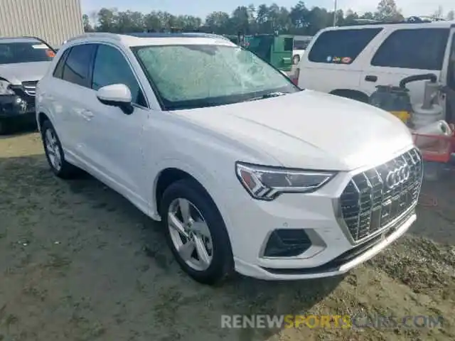 1 Photograph of a damaged car WA1BECF39K1066843 AUDI Q3 PREMIUM 2019