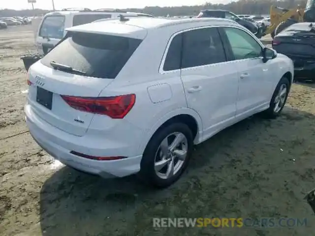 4 Photograph of a damaged car WA1BECF39K1066843 AUDI Q3 PREMIUM 2019