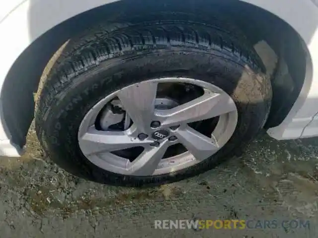 9 Photograph of a damaged car WA1BECF39K1066843 AUDI Q3 PREMIUM 2019