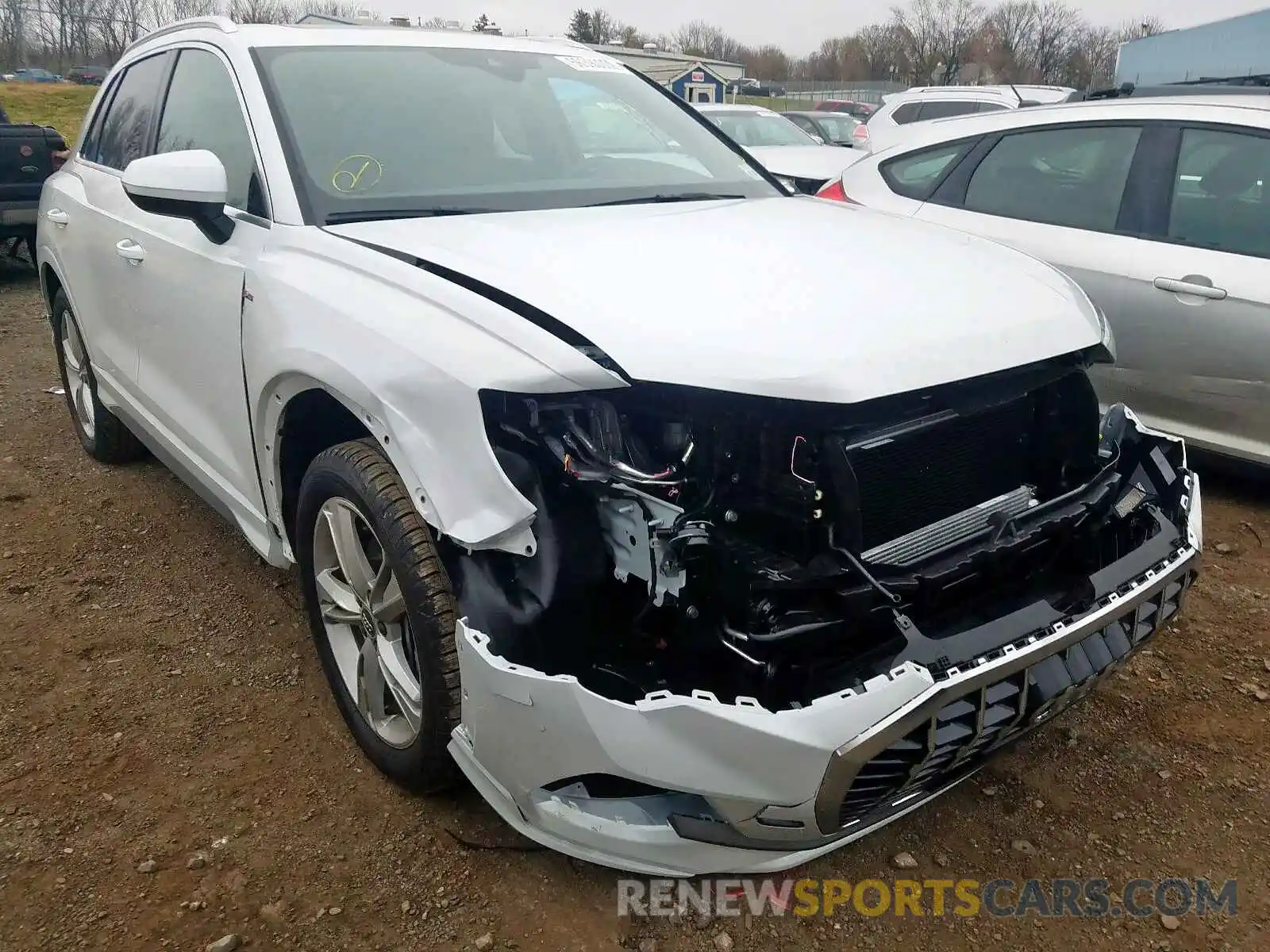 1 Photograph of a damaged car WA1DECF34K1079895 AUDI Q3 PREMIUM 2019