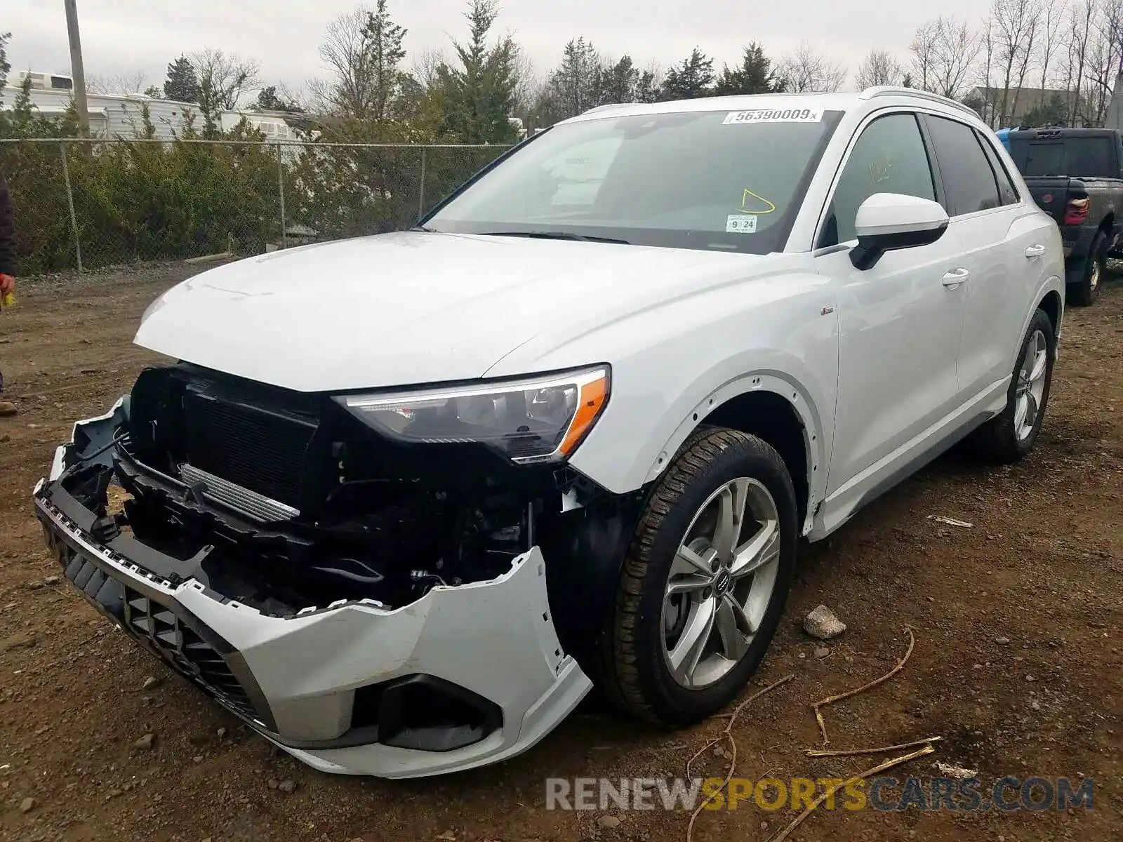 2 Photograph of a damaged car WA1DECF34K1079895 AUDI Q3 PREMIUM 2019