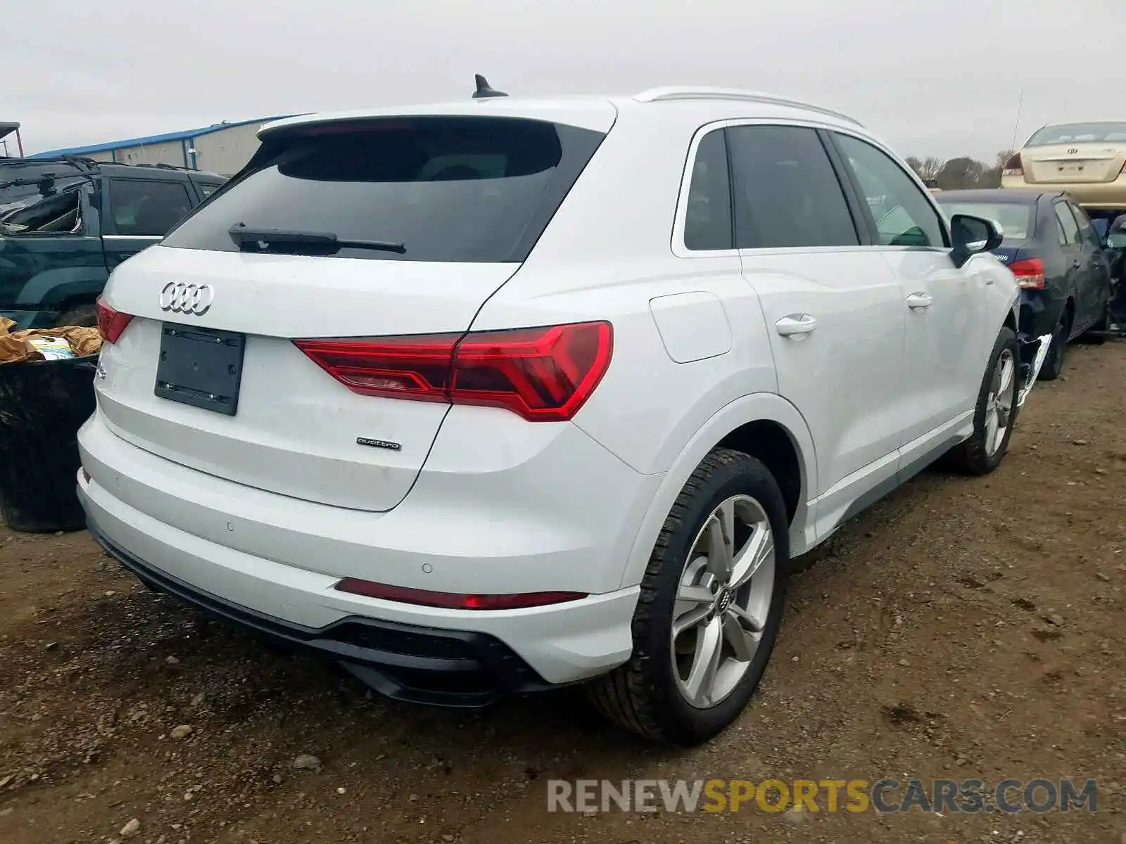 4 Фотография поврежденного автомобиля WA1DECF34K1079895 AUDI Q3 PREMIUM 2019