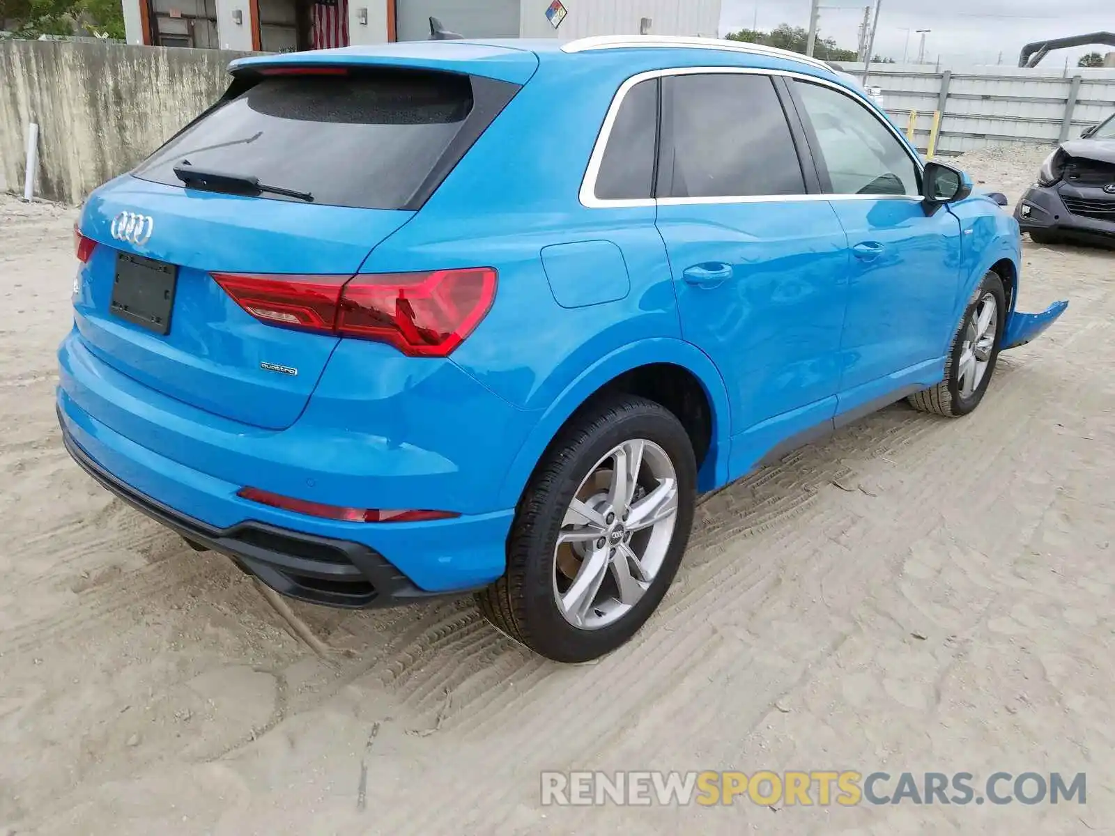 4 Photograph of a damaged car WA1EECF33K1087779 AUDI Q3 PREMIUM 2019