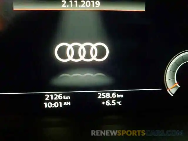 8 Фотография поврежденного автомобиля WA1FECF31K1071973 AUDI Q3 PRESTIG 2019