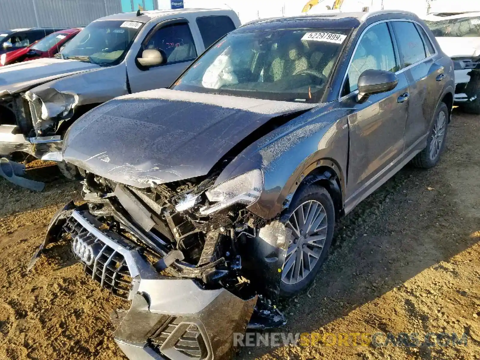 2 Photograph of a damaged car WA1FECF33K1078231 AUDI Q3 PRESTIG 2019