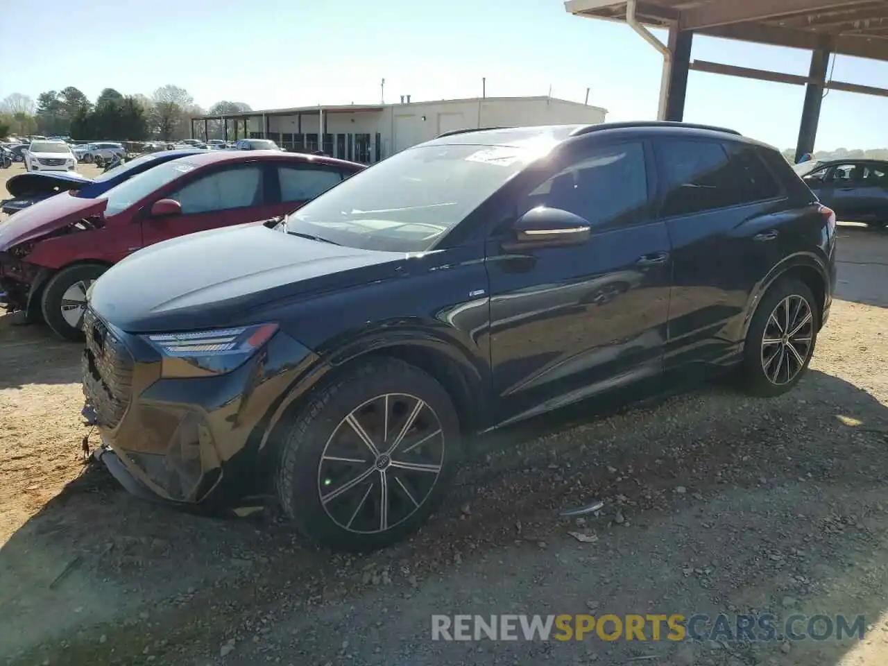 1 Photograph of a damaged car WA1M2BFZ6NP012546 AUDI Q4 E-TRON 2022