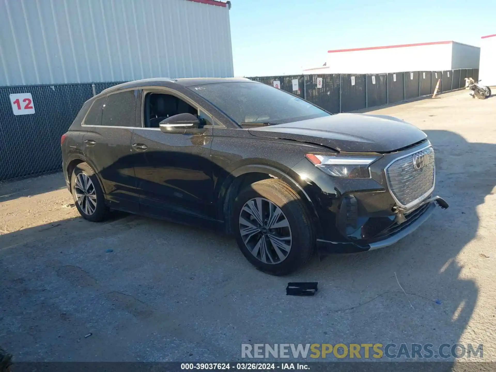 1 Photograph of a damaged car WA1BCBFZ2PP016407 AUDI Q4 E-TRON 2023