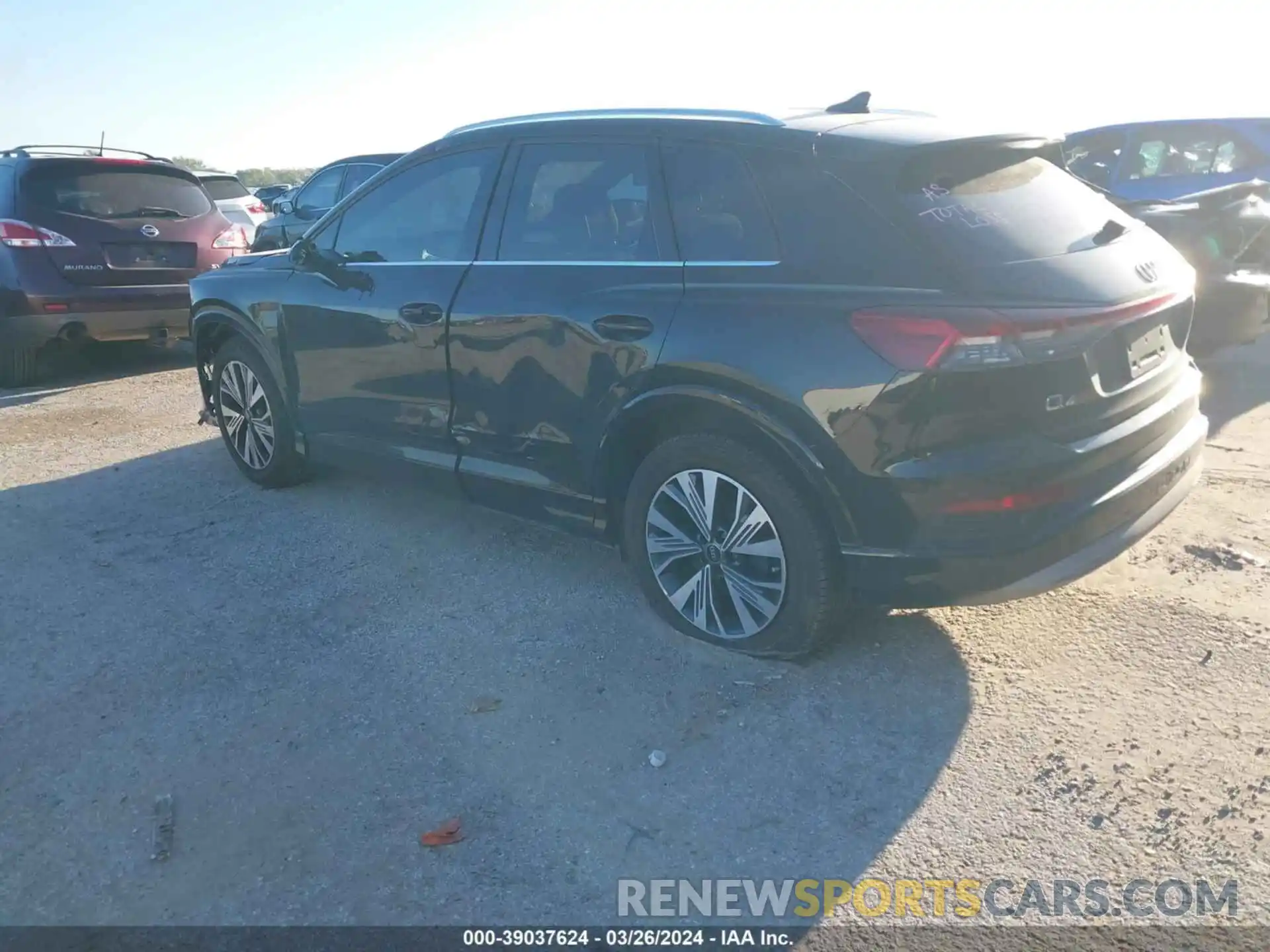 3 Photograph of a damaged car WA1BCBFZ2PP016407 AUDI Q4 E-TRON 2023