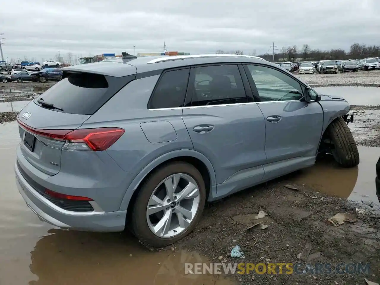 3 Photograph of a damaged car WA1L2BFZ2PP046112 AUDI Q4 E-TRON 2023