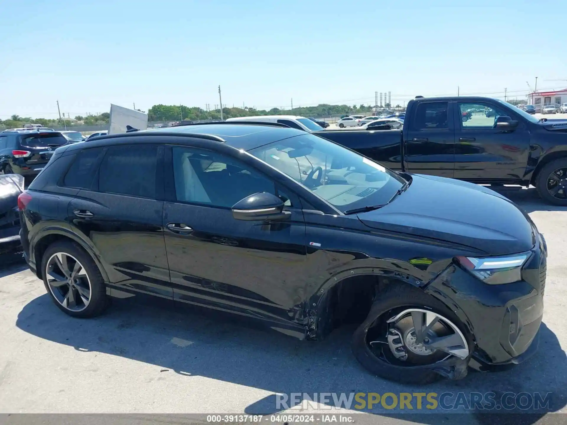 14 Photograph of a damaged car WA1K2BFZ3RP017250 AUDI Q4 E-TRON 2024