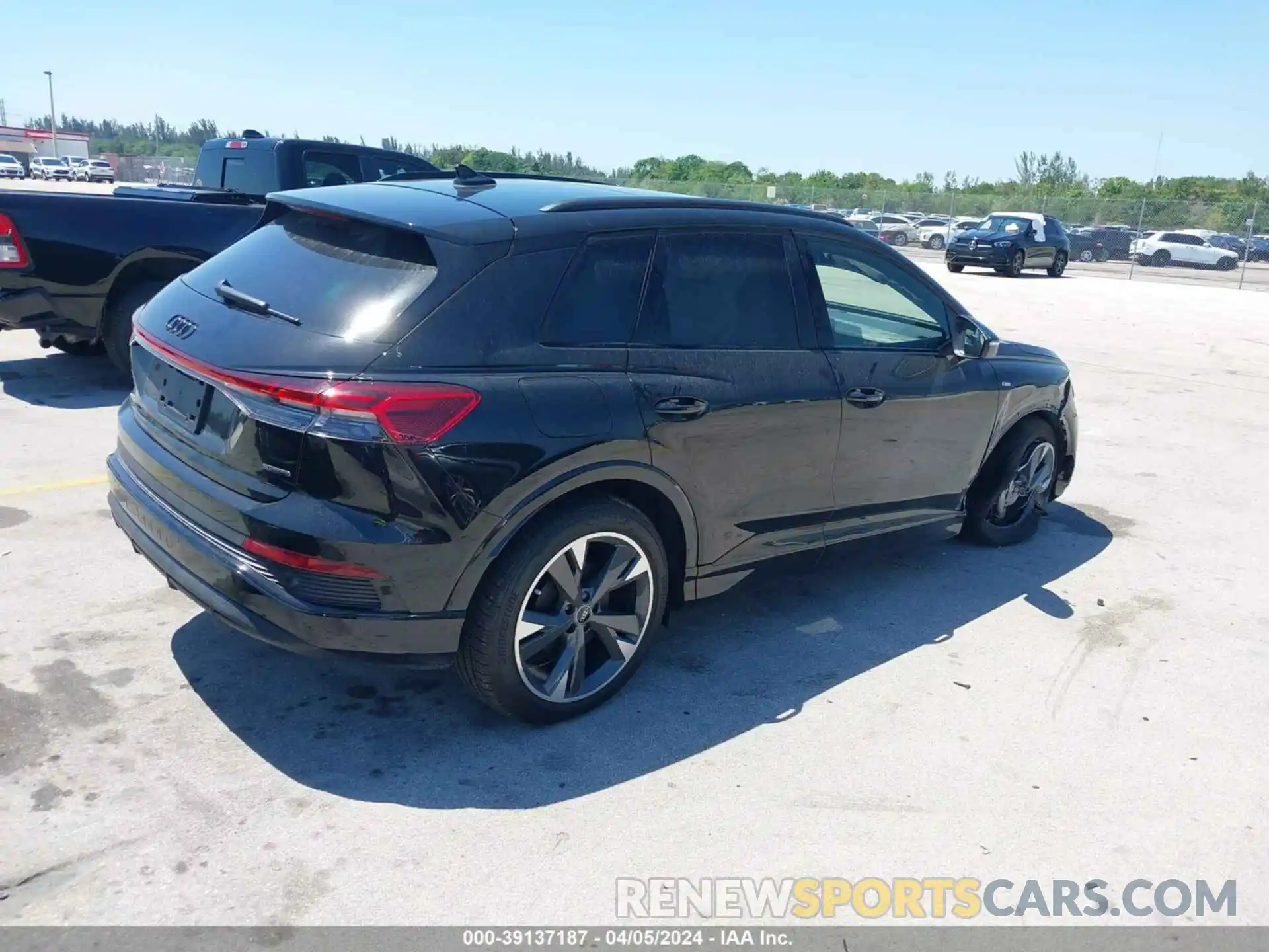 4 Photograph of a damaged car WA1K2BFZ3RP017250 AUDI Q4 E-TRON 2024