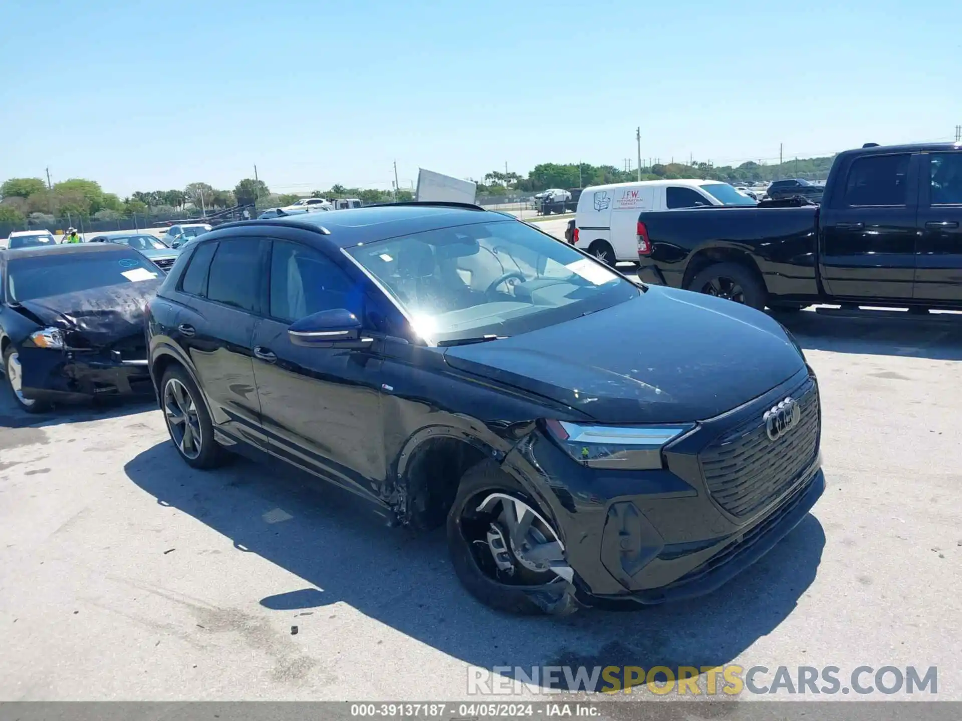 6 Photograph of a damaged car WA1K2BFZ3RP017250 AUDI Q4 E-TRON 2024