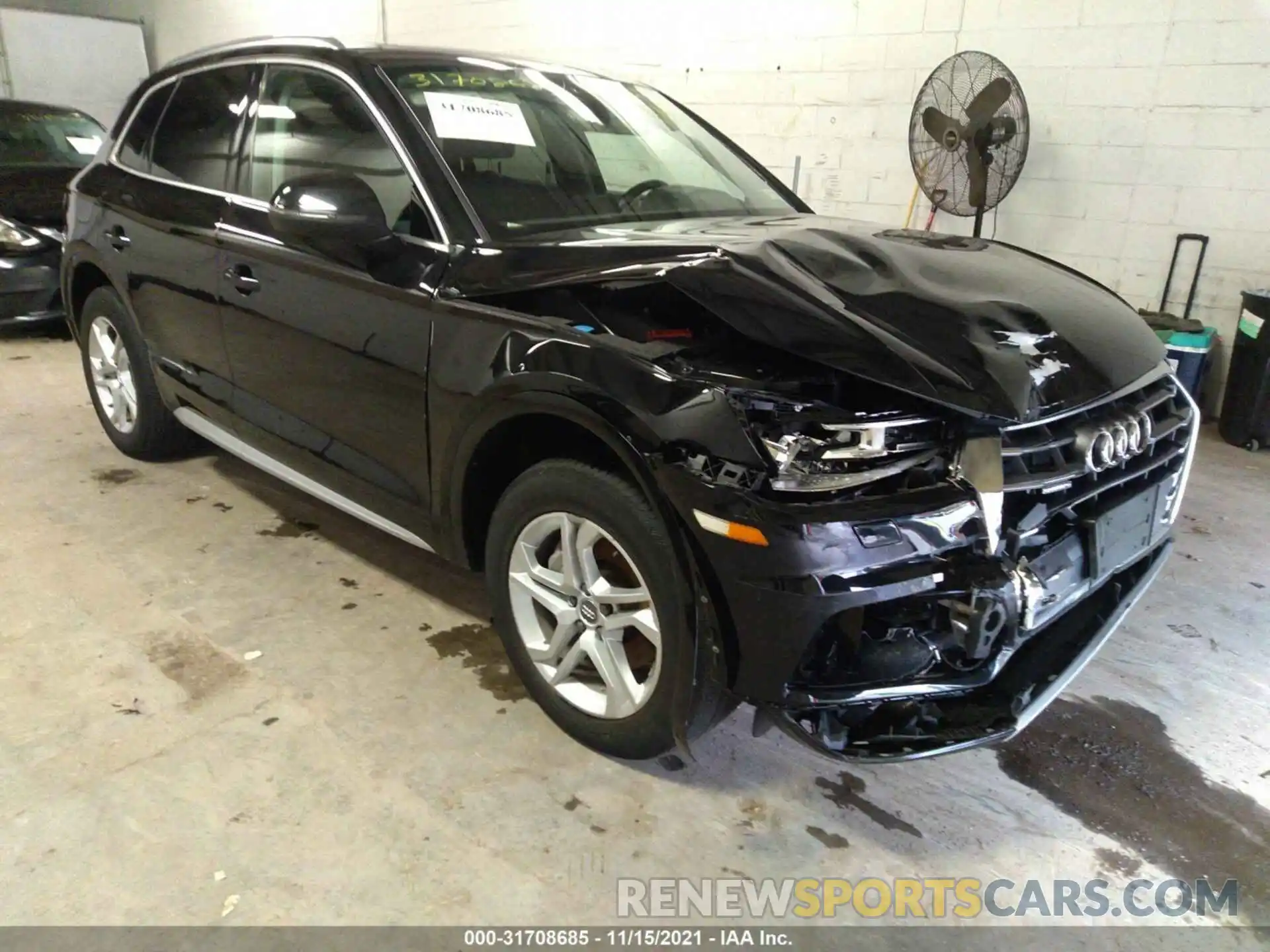 1 Photograph of a damaged car WA1ANAFY0K2042193 AUDI Q5 2019